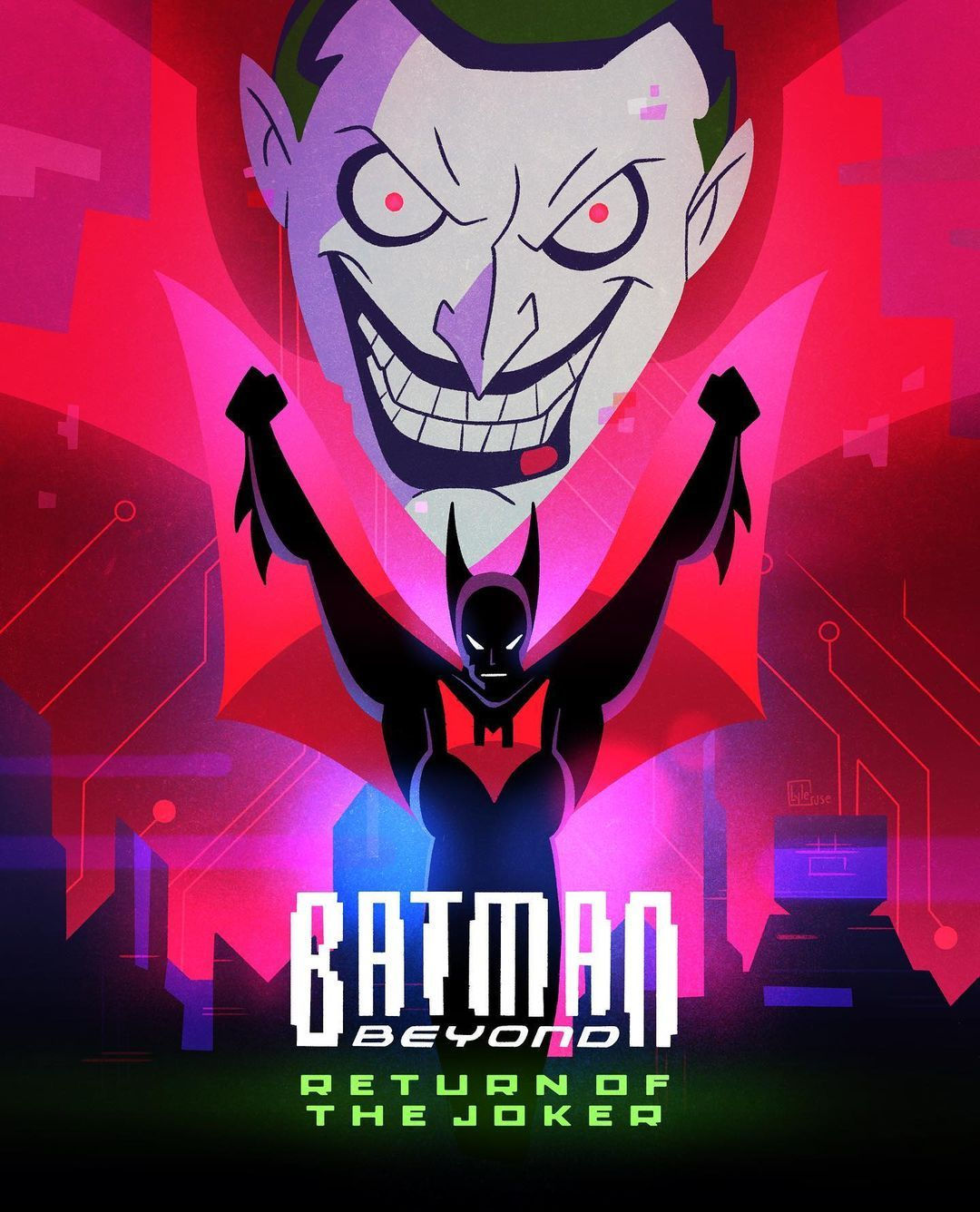 Wallpaper #GSwgSZMB0E1QgA7w2vLt200 Lyle Cruses Instagram Post Batman Beyond Return of the Joker Who