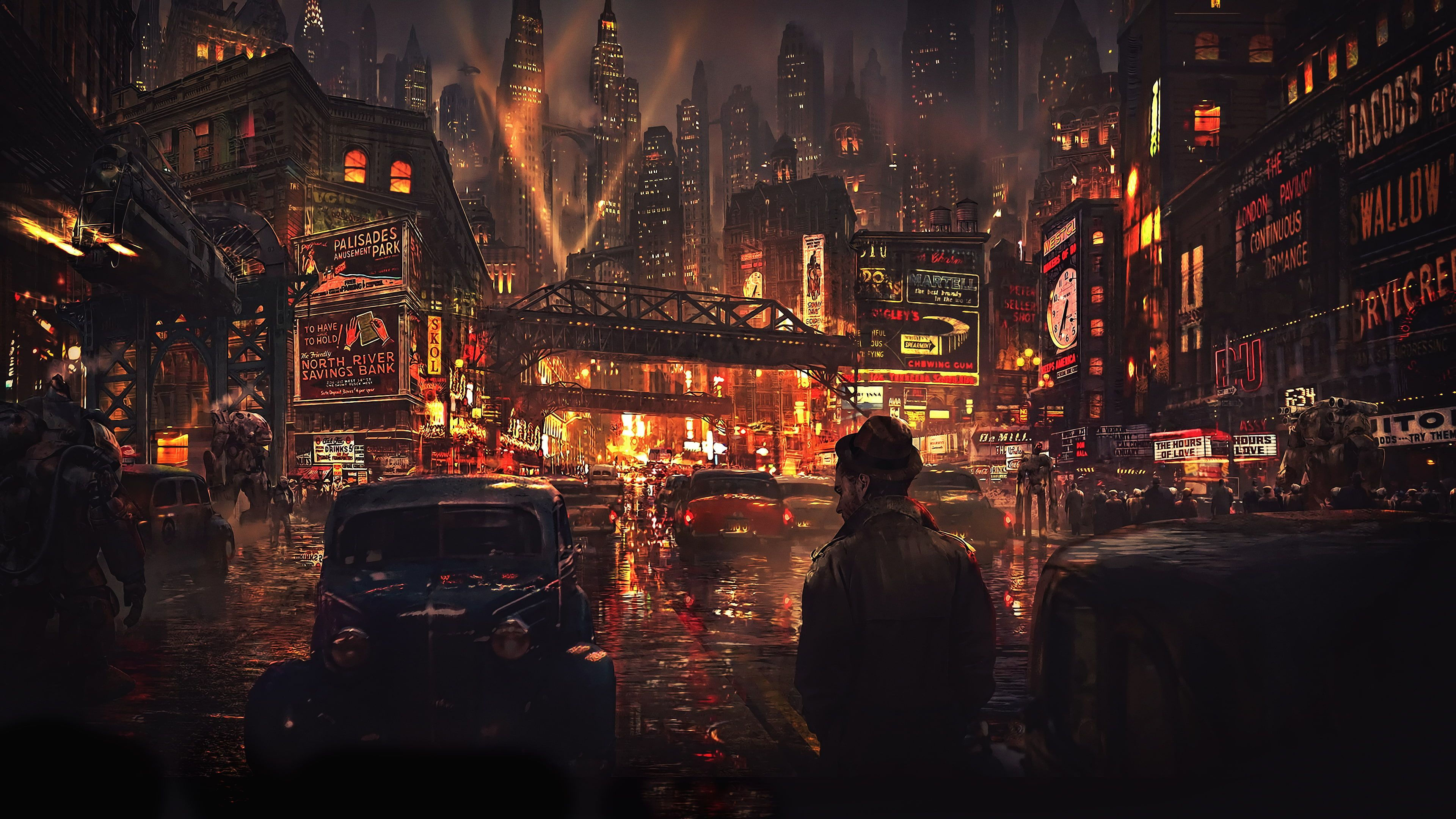 Wallpaper #mQAe7I4BSdW8dNoukxPh34 Futuristic City Street Drawing