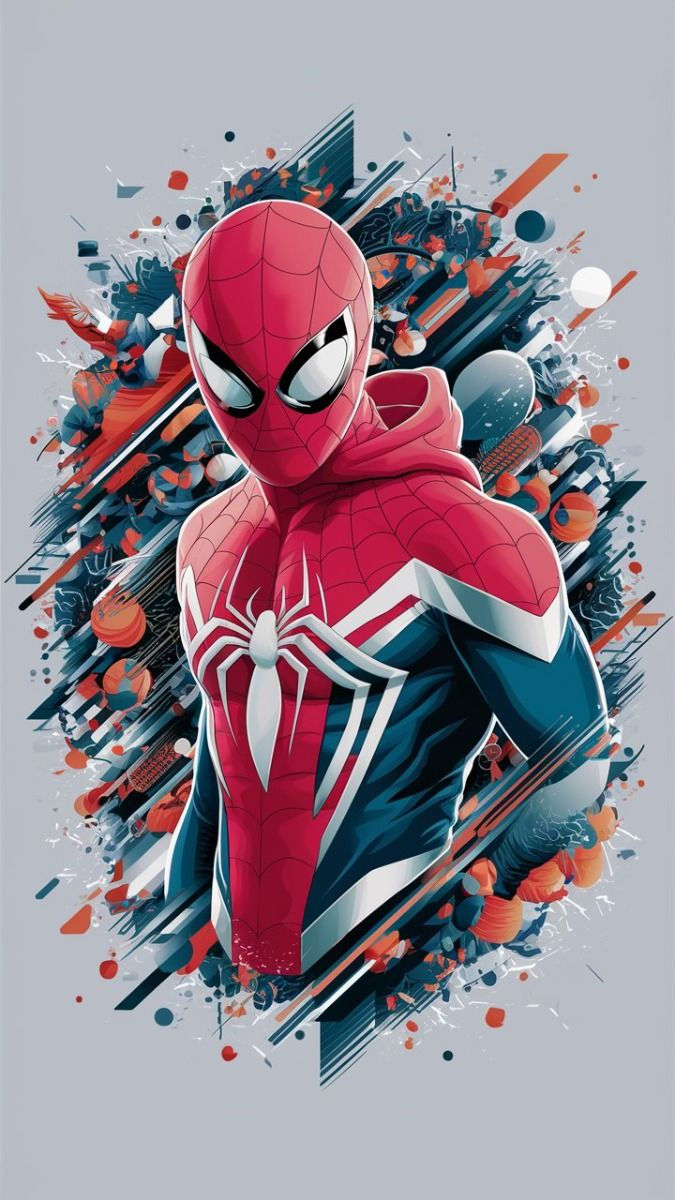 Wallpaper #NLjT1ZIBJvJKYCmErdt9358 Modern Superhero Illustration En 2024 Hombre Arana Animado Imagenes