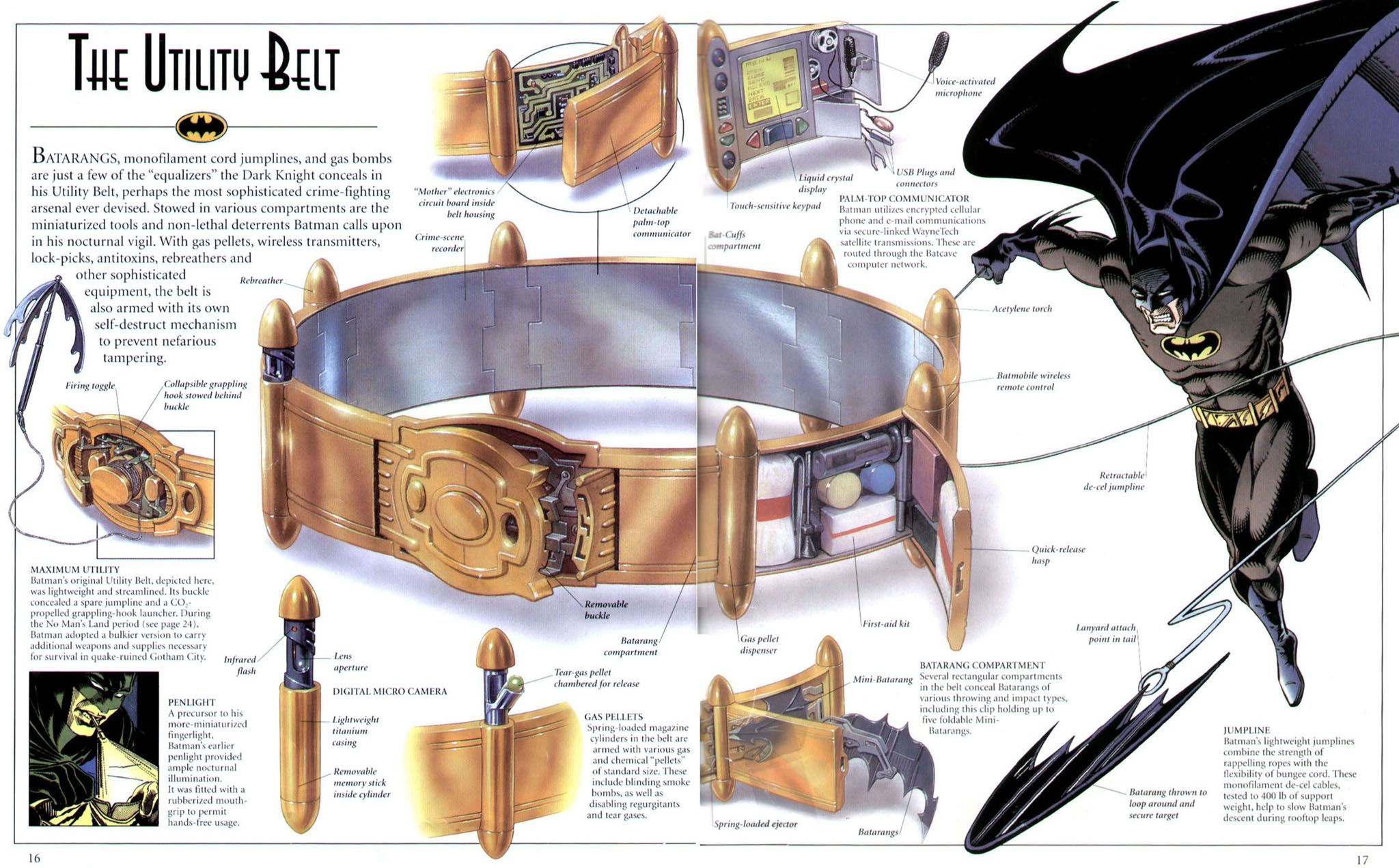 Wallpaper #UnfFJpMB-pgBXx60VaNl2 Batmans Utility Belt Image from Batman the Ultimate Guide to the