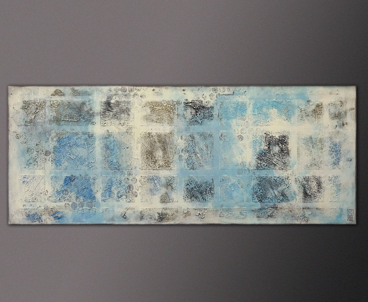 Wallpaper #FGfC_5IBSpphPi3-96QM161 Painting Abstract Wall Decor White City Squares Canvas Wall Etsy