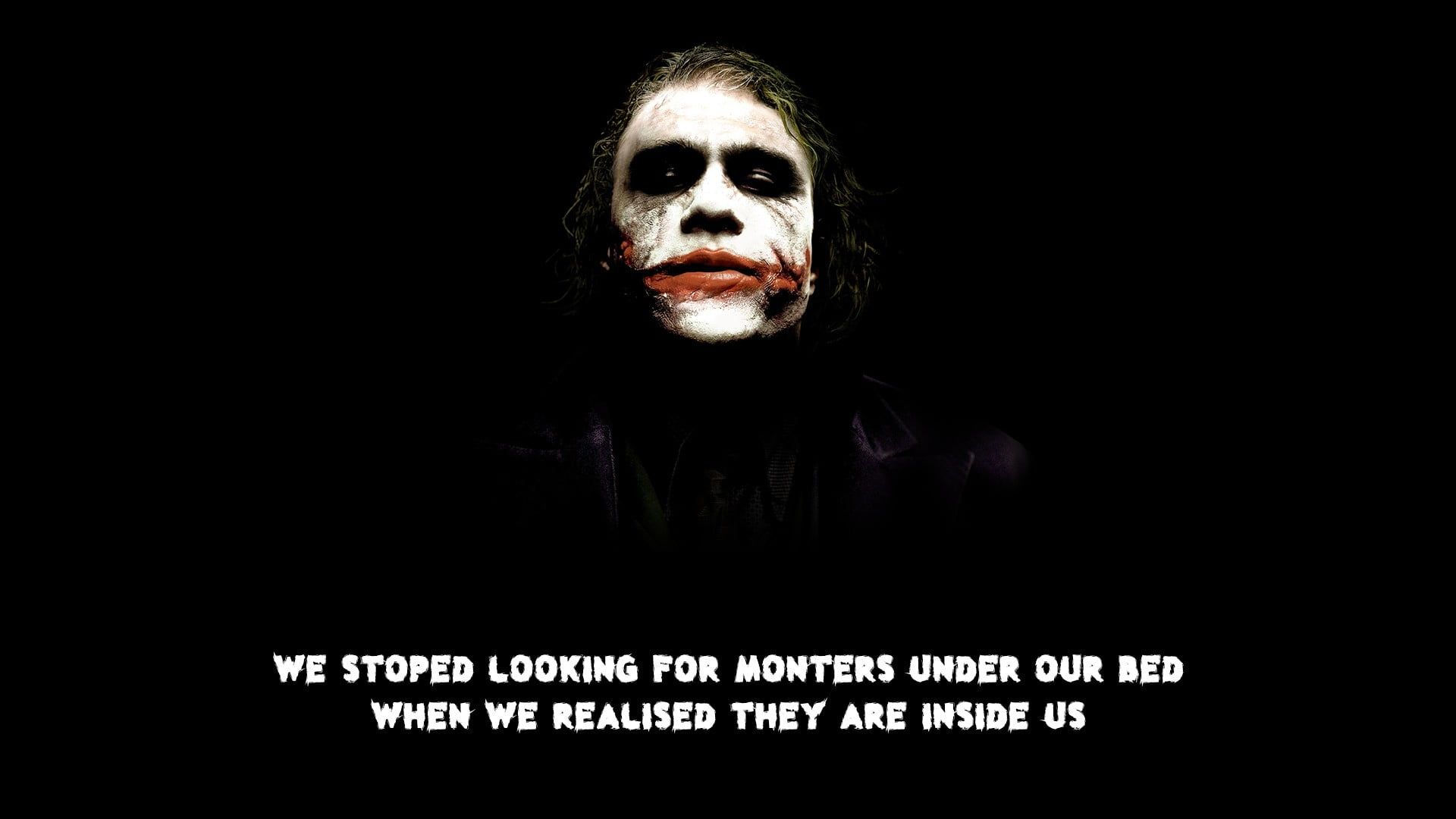 Wallpaper #2K3VMZMBKf019FdanxEa173 Joker Quote Typo the Dark Knight 1080p Wallpaper Hdwallpaper