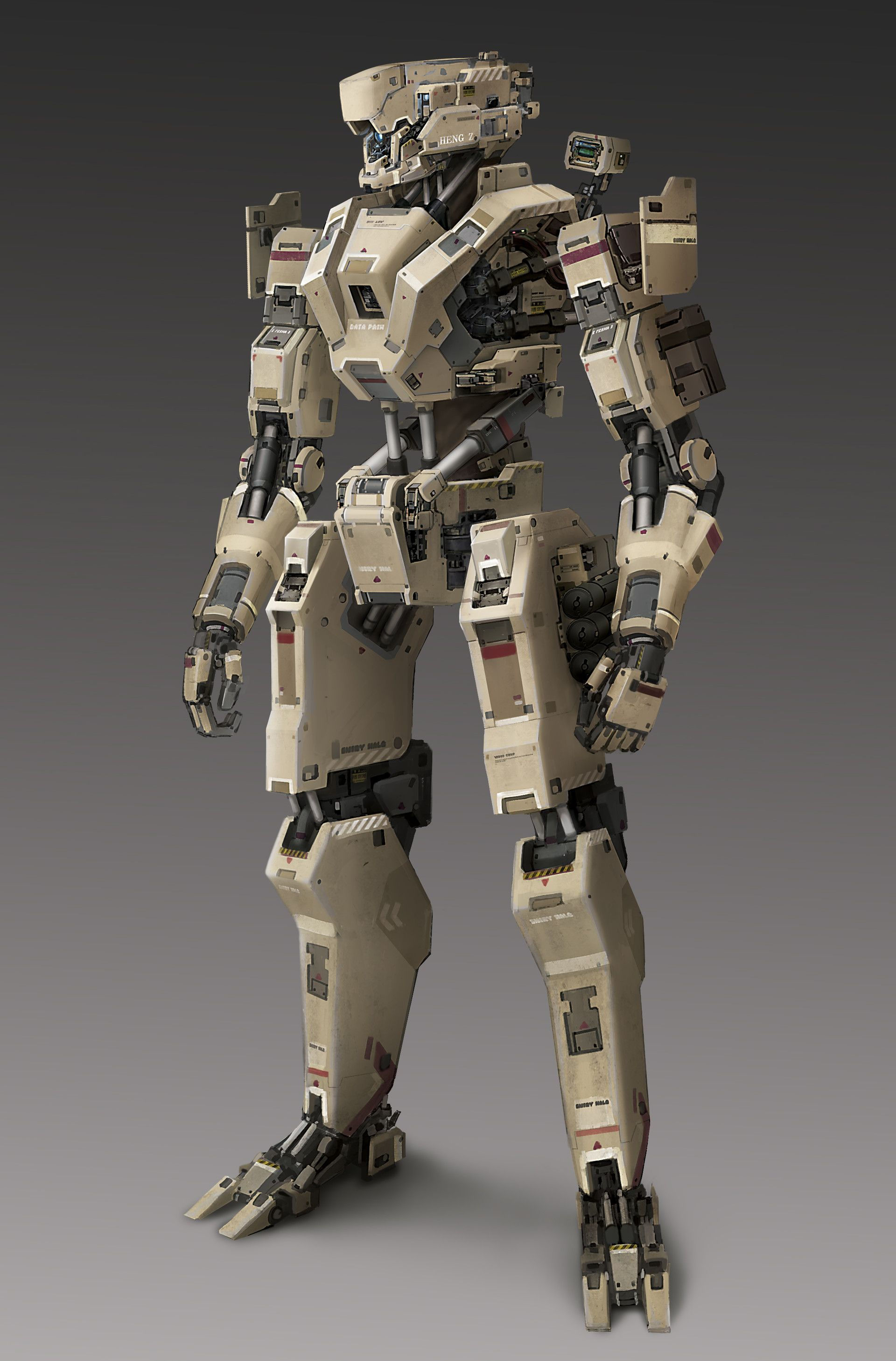 Wallpaper #Yp03ZJcBkAG5jTCHx7Ci100 Jacob Demers Sci Fi Combat Robot Atelier Yuwaciaojp