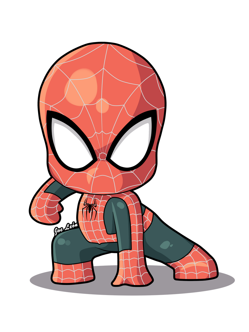 Wallpaper #r2jGFpMBSpphPi3-KwzW219 Chibi Spidey by Joeleon on Deviantart Marvel Cartoon Drawings Avengers