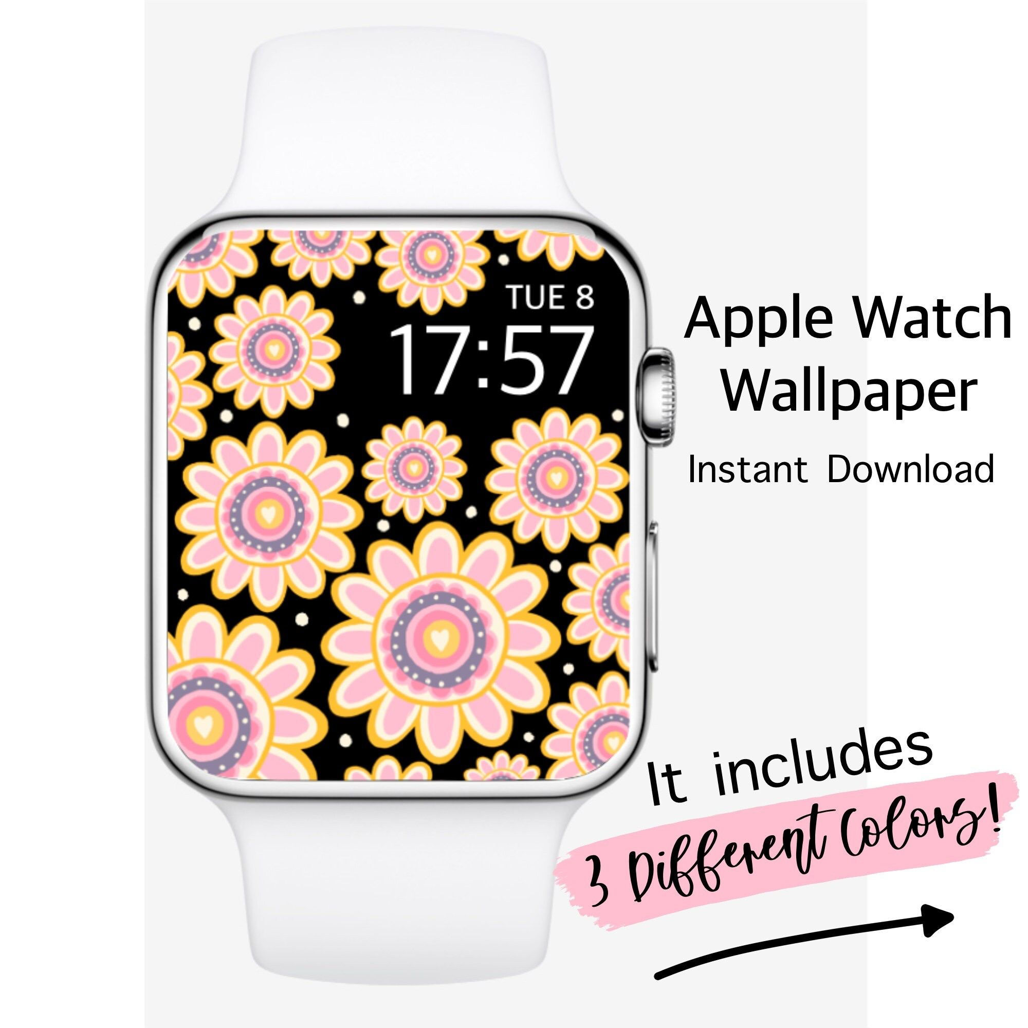 Wallpaper #d4d84 Apple Watch Wallpaper Apple Watch Face Owl Watch Wallpaper Etsy