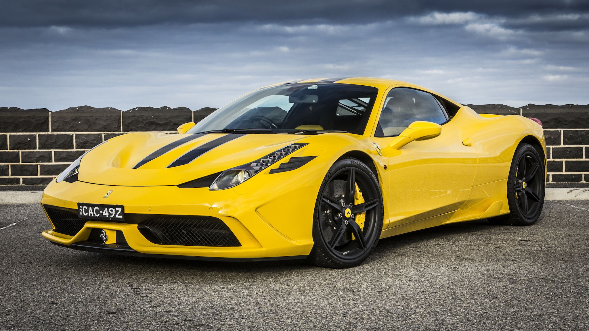 Wallpaper #82idGZMBSpphPi3-rBfC372 Ferrari 458 Speciale Yellow Google Search Car Dealership Ferrari