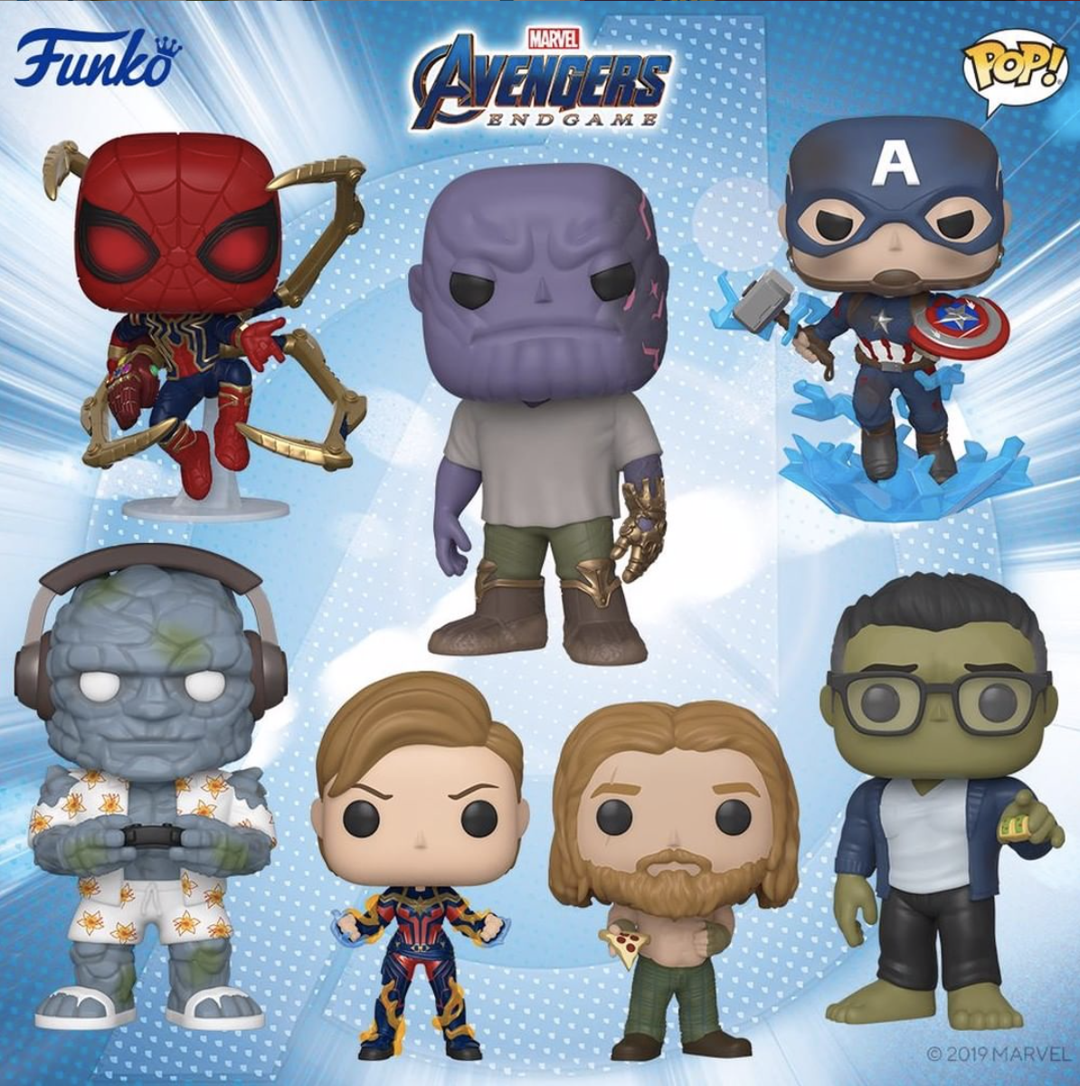 Wallpaper #1qVvOJMBVBiSkHCapo0636 New Avengers Endgame Funko Pops Pop Vinyl Figures Iron Spider Funko