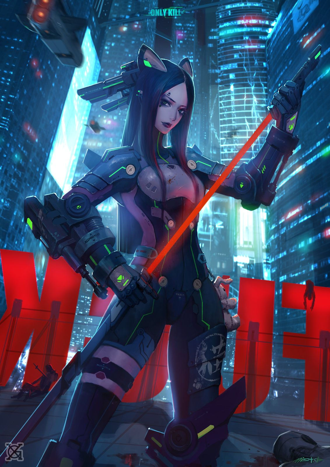 Wallpaper #lGiXF5MBSpphPi3-bA_J93 Style Cyberpunk Cyberpunk Rpg Cyberpunk Girl Rpg Character