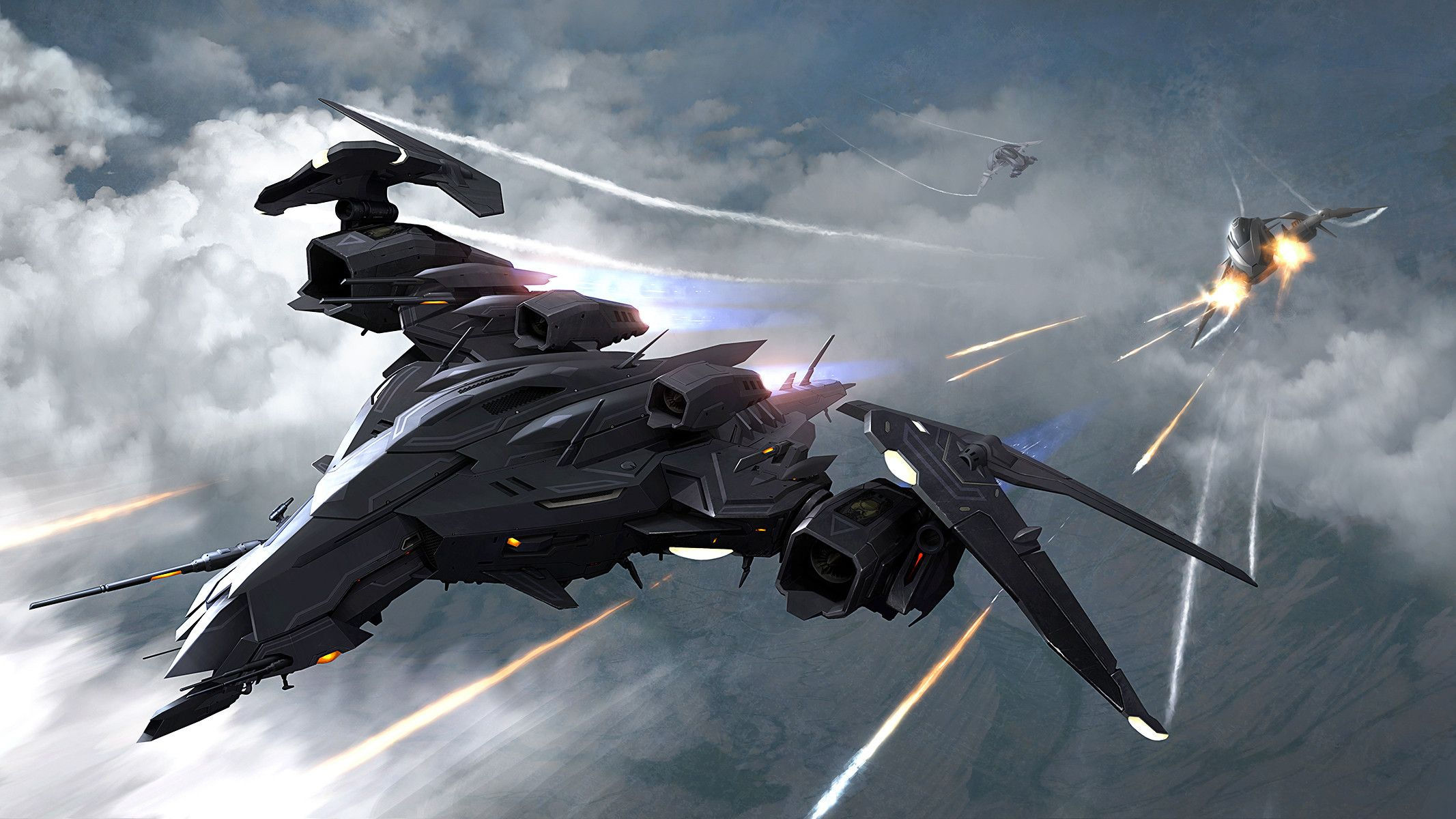 Wallpaper #AEVTk44B7YBJg1BV8J9X59 Pin by Slava Shestopalov on Sci Fi Concept Art Spaceship Design