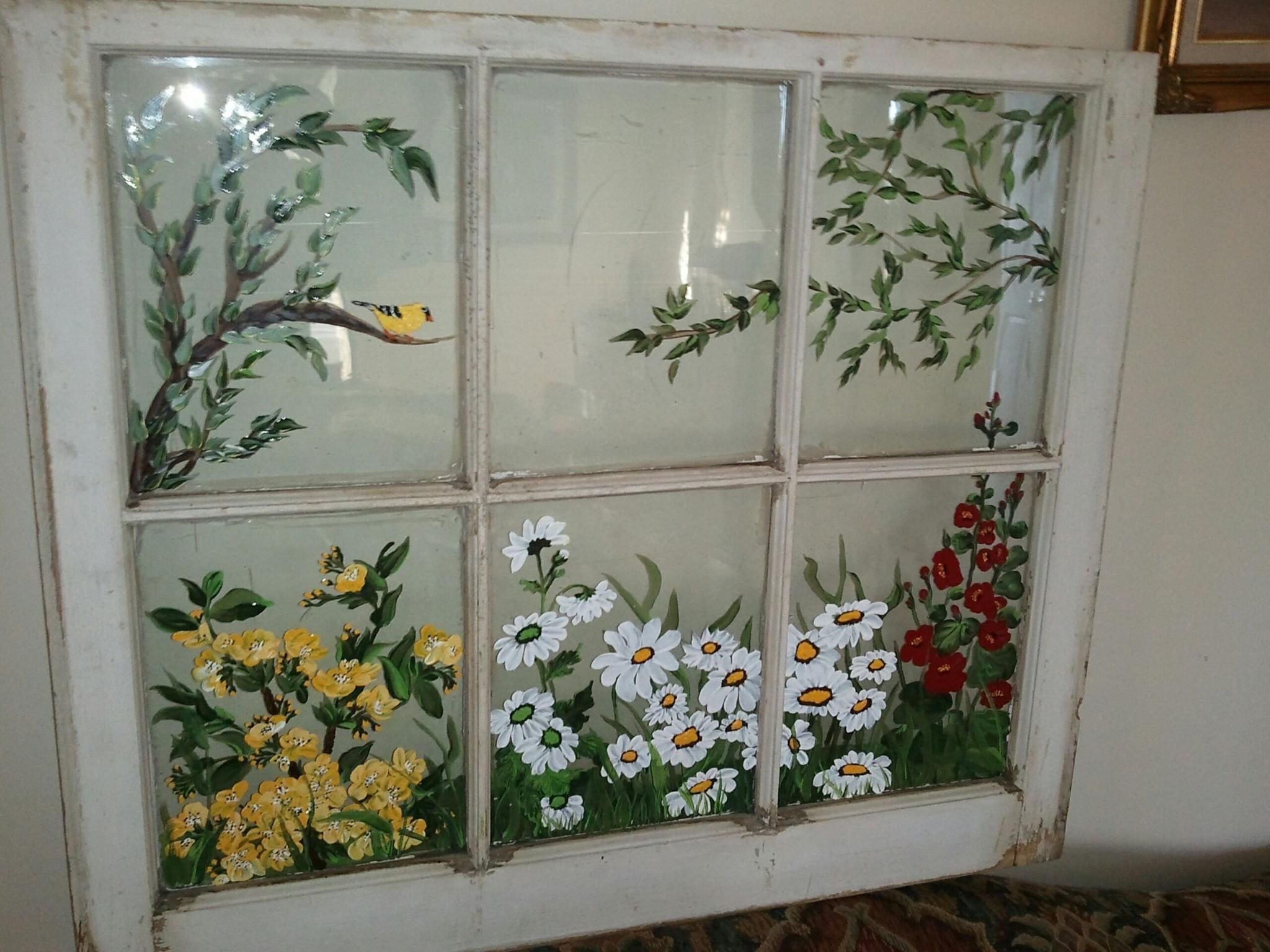 Wallpaper #5be1b Diy Stained Glass on Old Window Pane with Design Masters Tint It