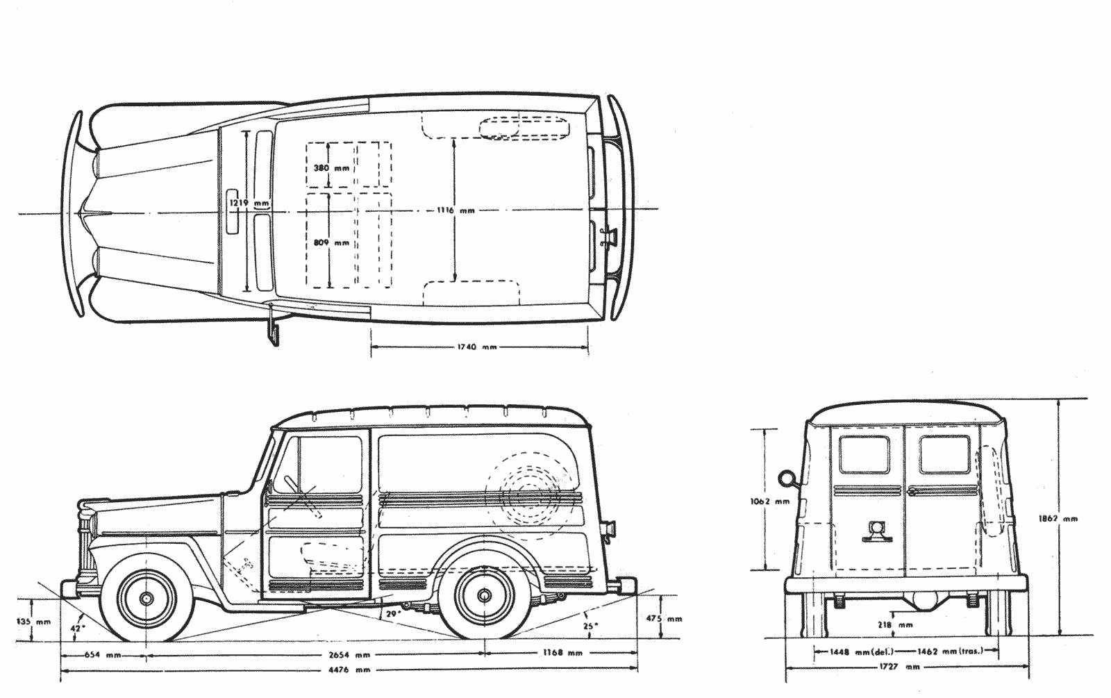Wallpaper #cBneO48BtGB6xQ78bLJI58 Willys Jeep Station Wagon Blueprint Baixe O Blueprint Gratuito Para