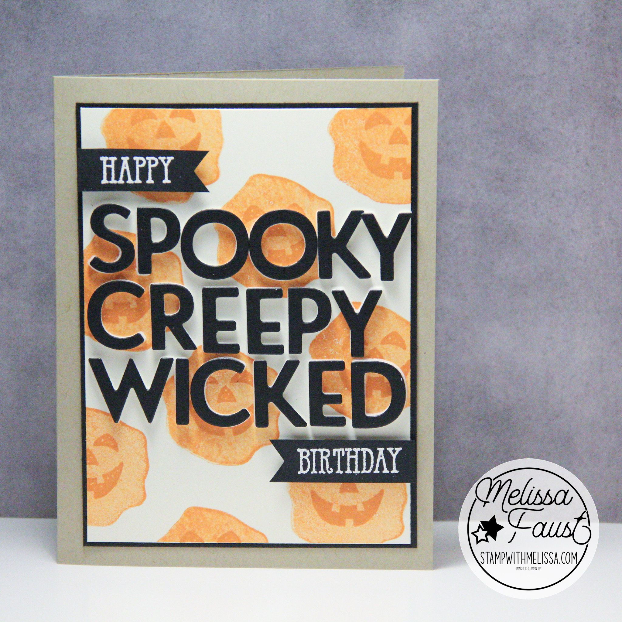 Wallpaper #ITHVNZMB5zzyi_yYzVif66 Halloween Birthday Card Using Stampin Up Playful Alphabet Dies