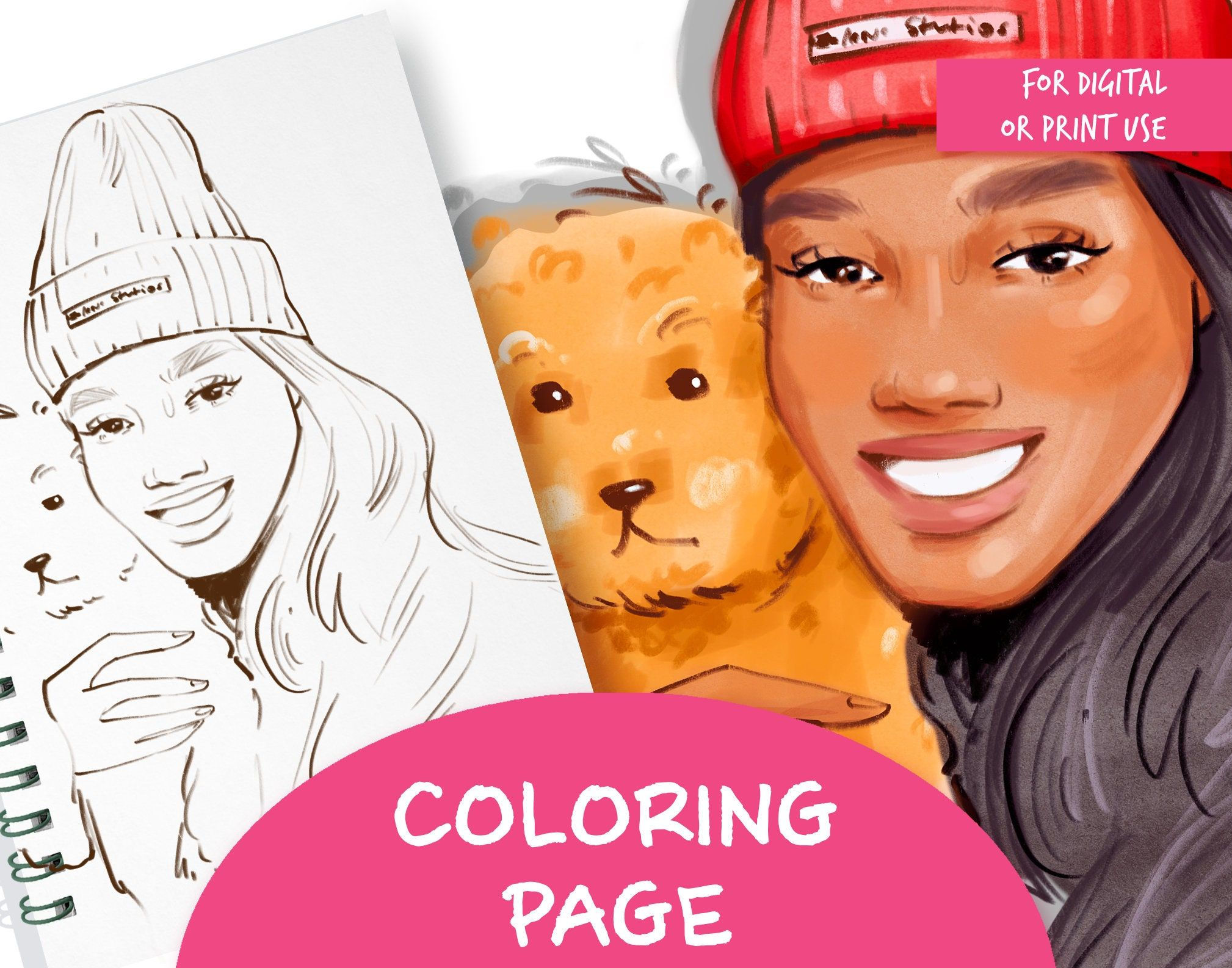 Wallpaper #zWco_ZIBSpphPi3-xppn401 Have Fun with Coloring Pages Created in My One of a Kind Drawing Style