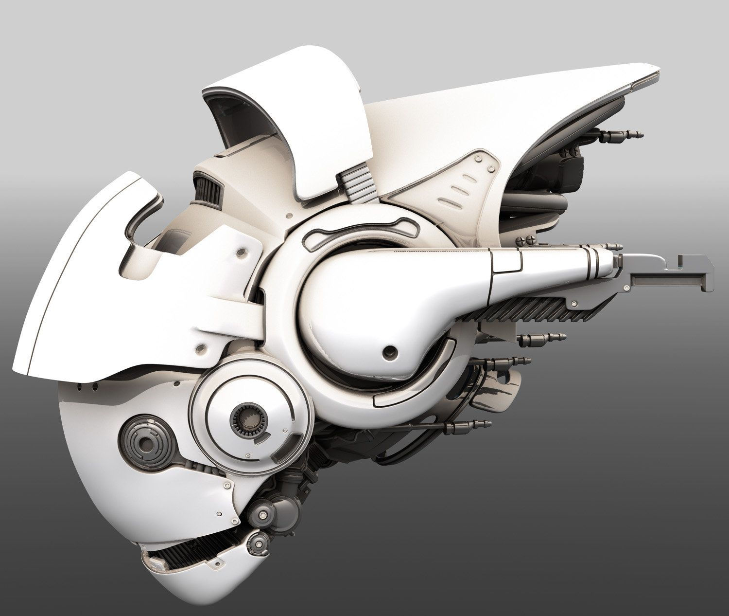 Wallpaper #eb723 Concept Sci Fi Drone Obj
