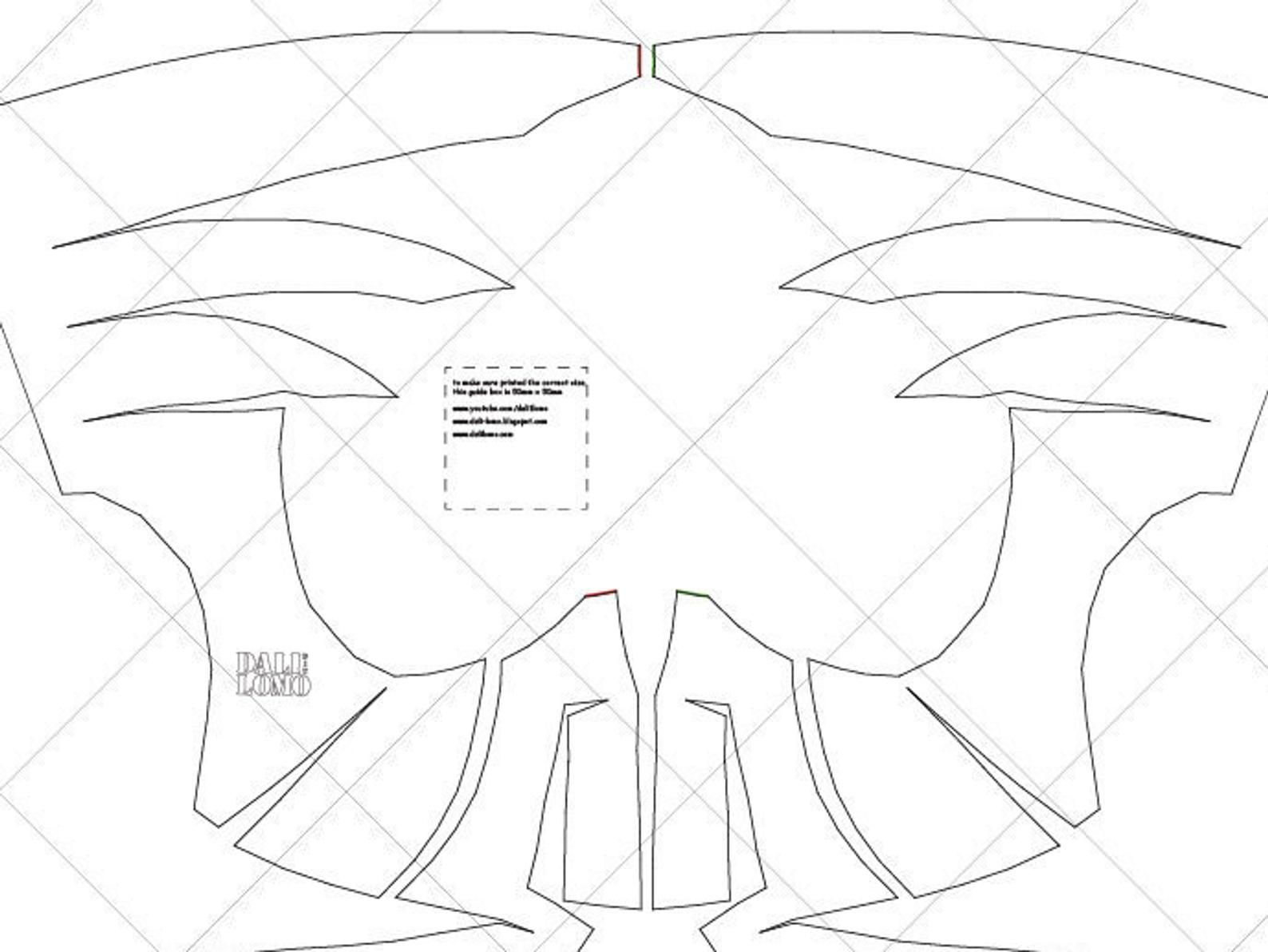 Wallpaper #wmjaIJMBSpphPi3-fy6o291 Easy Spider Man V1 Faceshell Mask for Cosplay Pdf Template Etsy