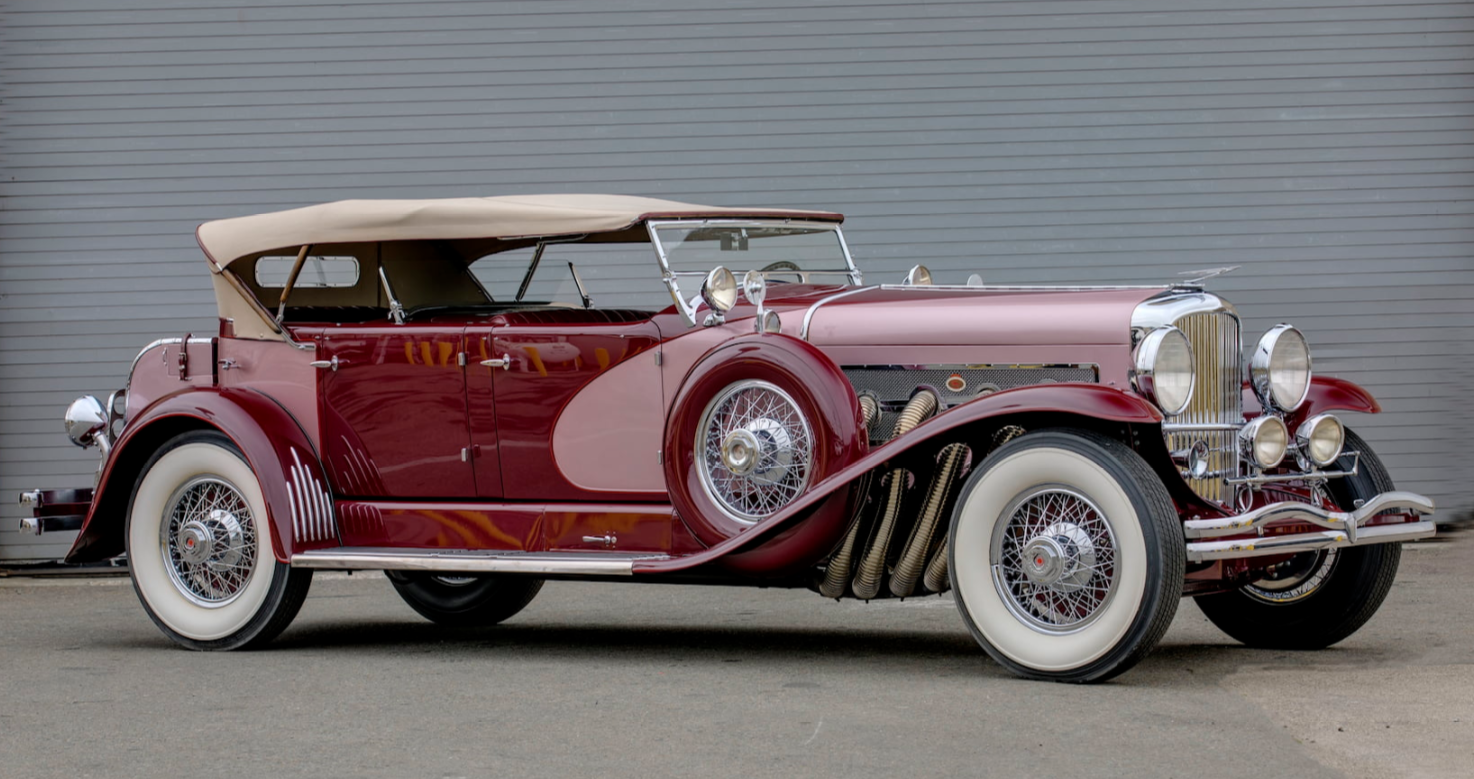 Wallpaper #tYfpMZMBPAdmKxa22GJ3222 1930 Duesenberg Model J with a Sweep Panel Phaeton Body in the Style
