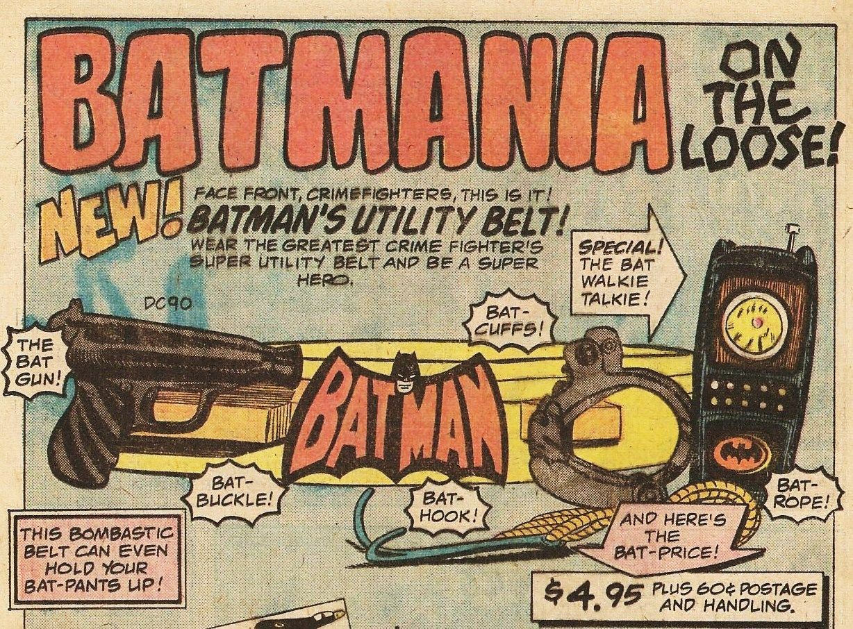 Wallpaper #UnfFJpMB-pgBXx60VaNl164 1970s Version of the Batman Utility Belt by Remco as Advertised in
