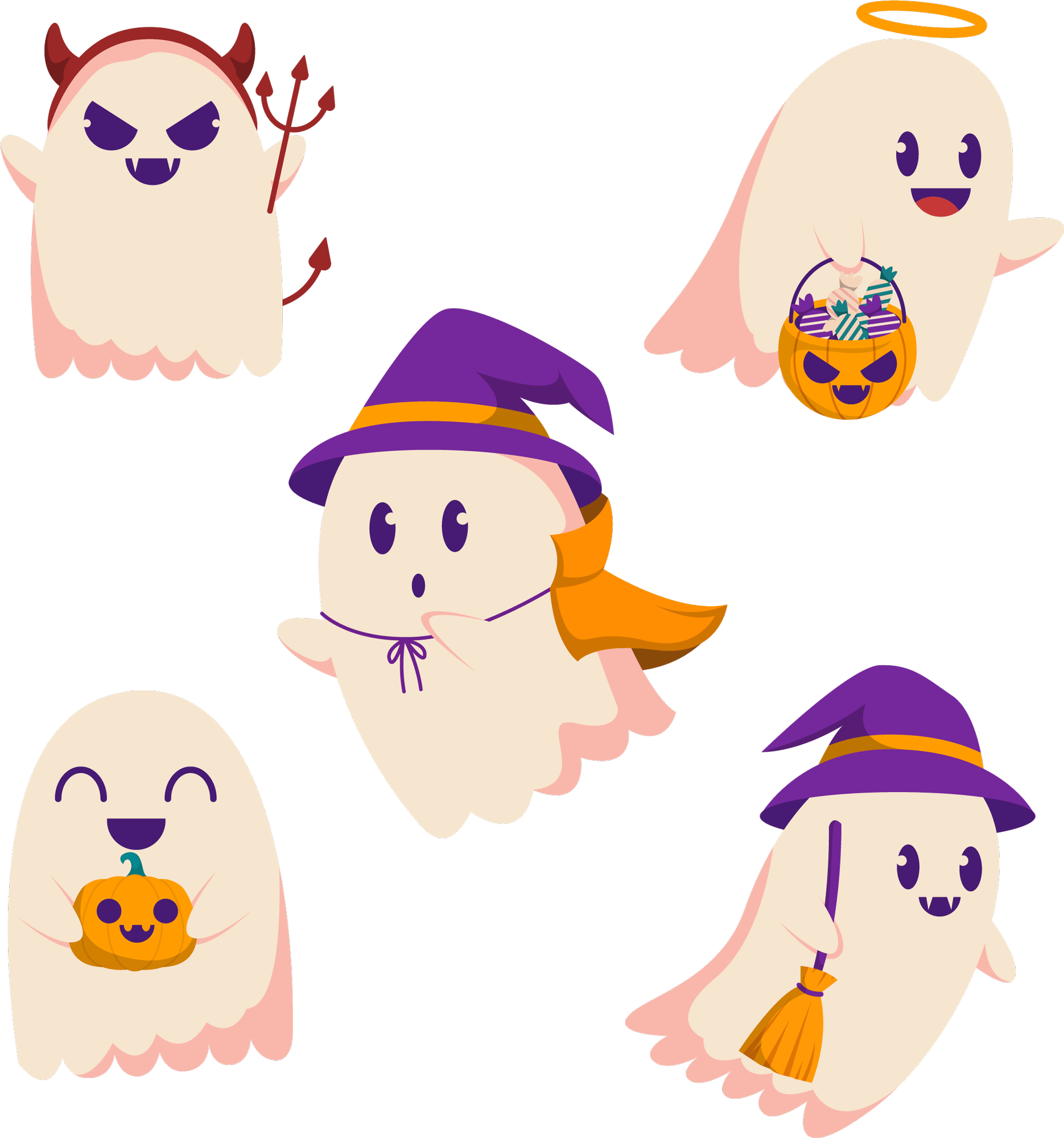 Wallpaper #Ix3SLZMBlOZrFDOkl9Jx378 Free Halloween Halloween Ghosts Best Resolution Vector Clipart Png