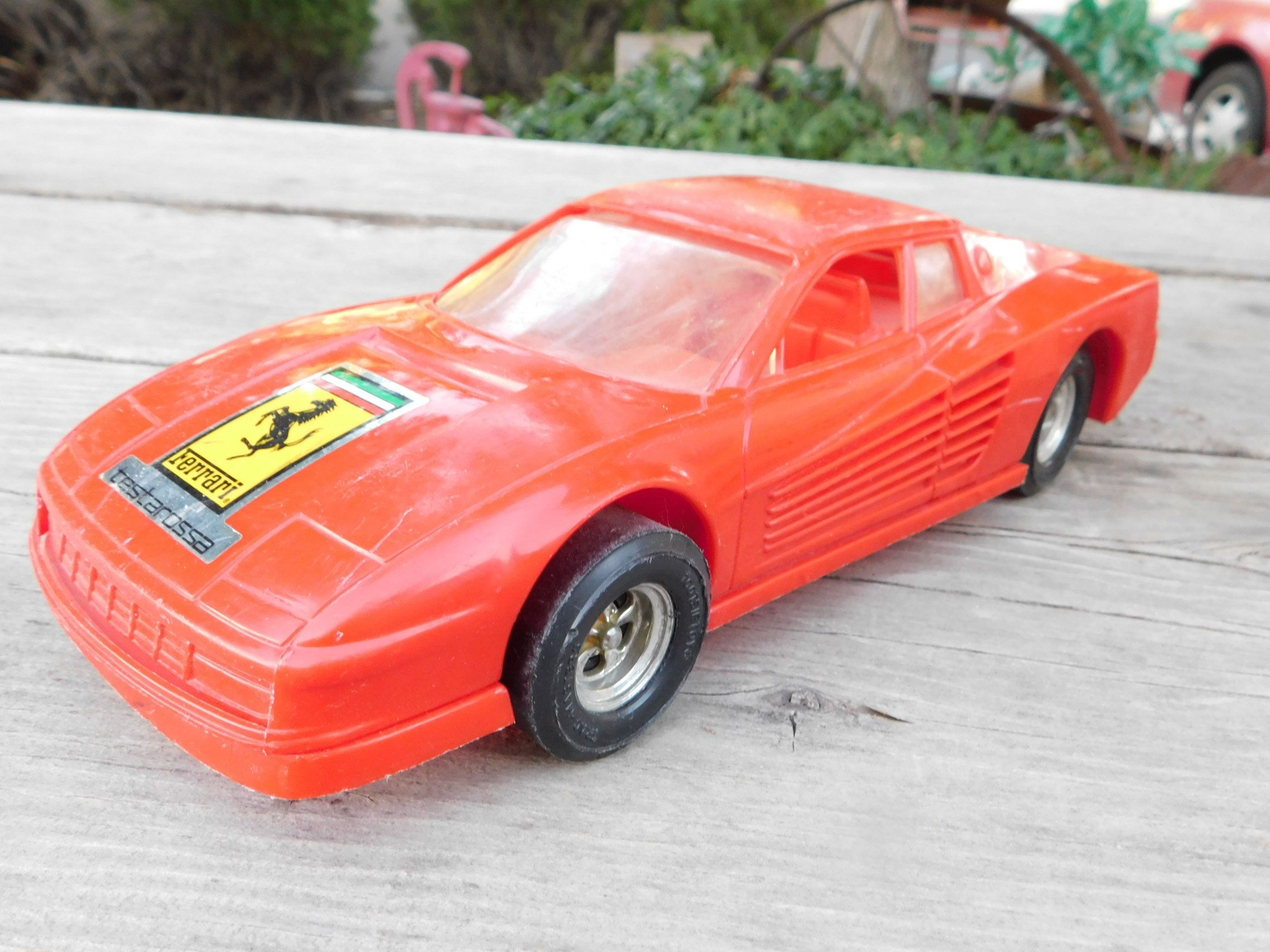 Wallpaper #O2fS_ZIBSpphPi3-u52G177 Vintage Tootsie Toy Ferrari Vintage Toy Red Ferrari Vintge Plastic