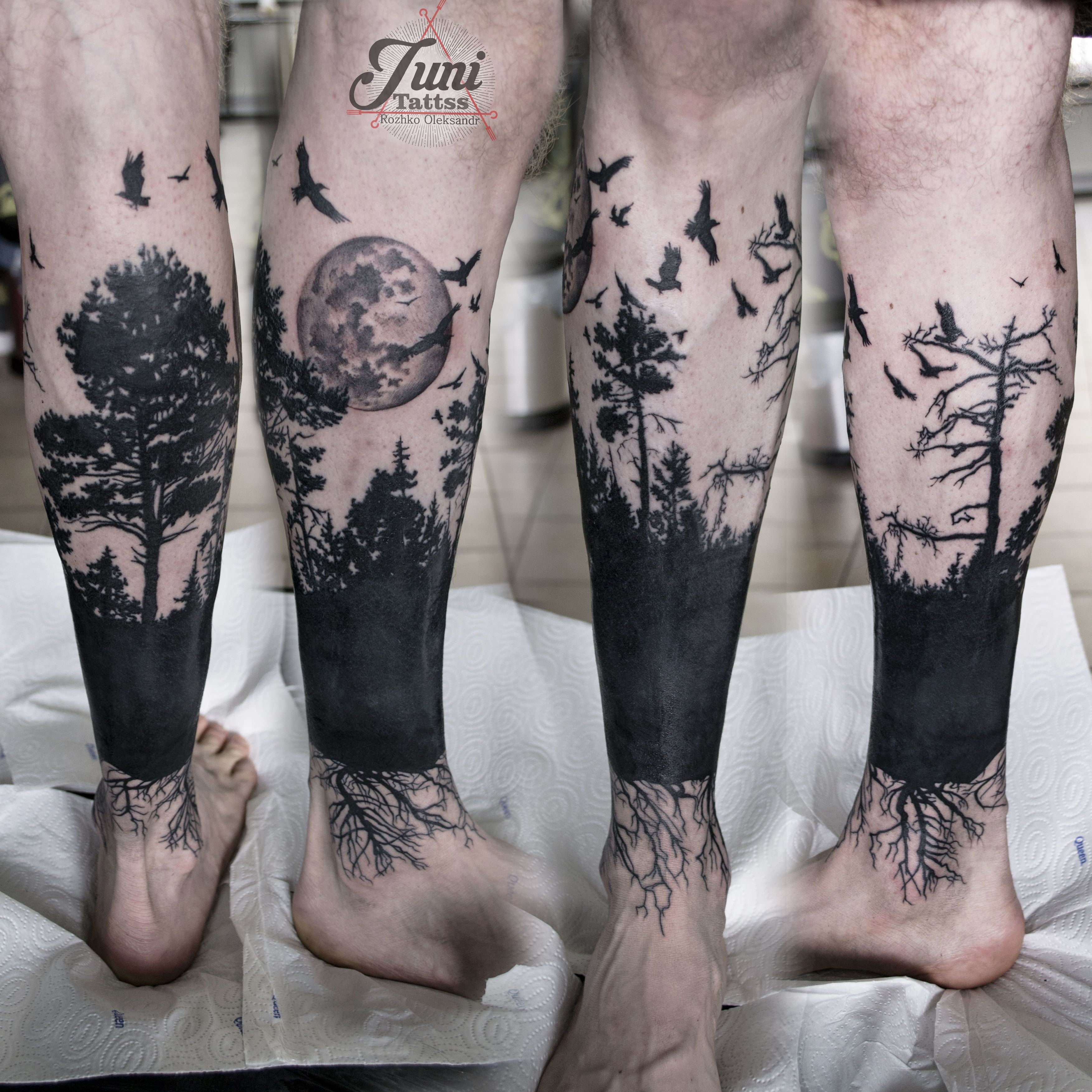 Wallpaper #c987a 115 Forest Tattoo Designs for Men Improb