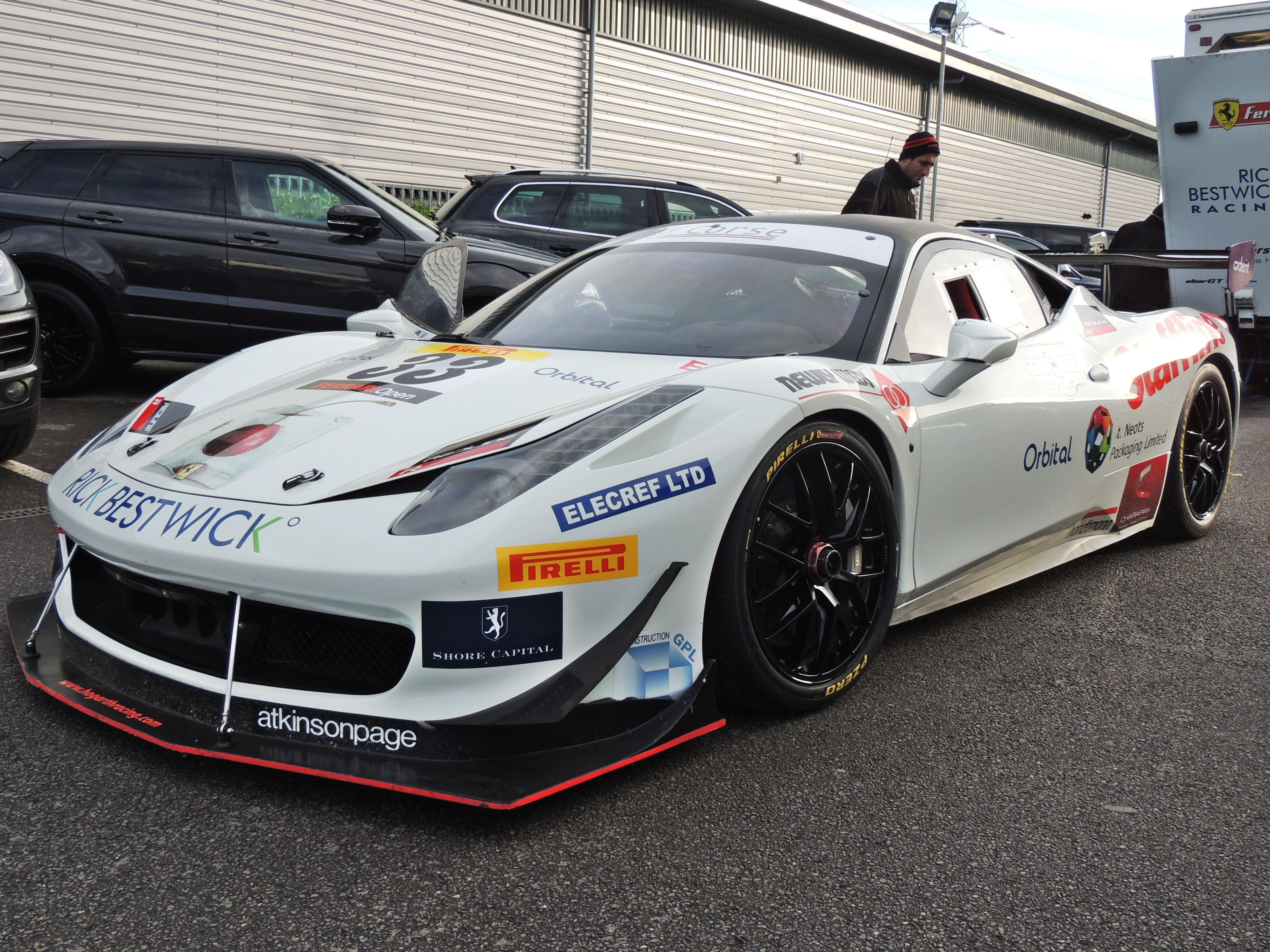Wallpaper #8XPQiI4BFI5NbQks_CFd59 Hogarth Racings Ferrari 458 on Show at the Event Ferrari 458 Race
