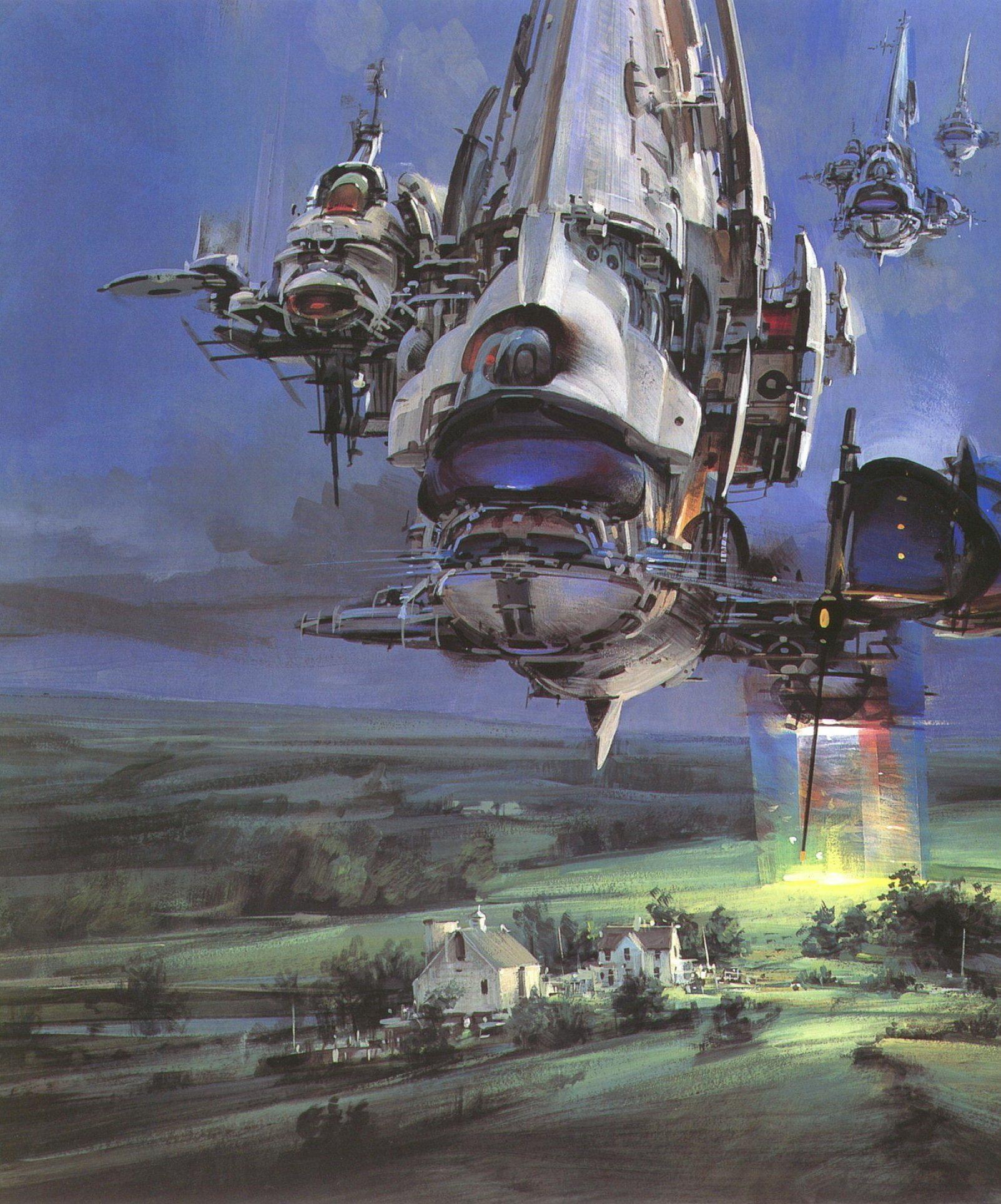 Wallpaper #VWhCJJMBSpphPi3-mDj934 John Berkey Science Fiction Artwork Science Fiction Art Sf Art