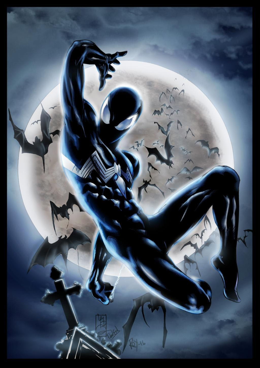 Wallpaper #6RmzIo8BtGB6xQ78woJR37 Symbiote Spider Man Re Colored by Royhobbitz on Deviantart Symbiote