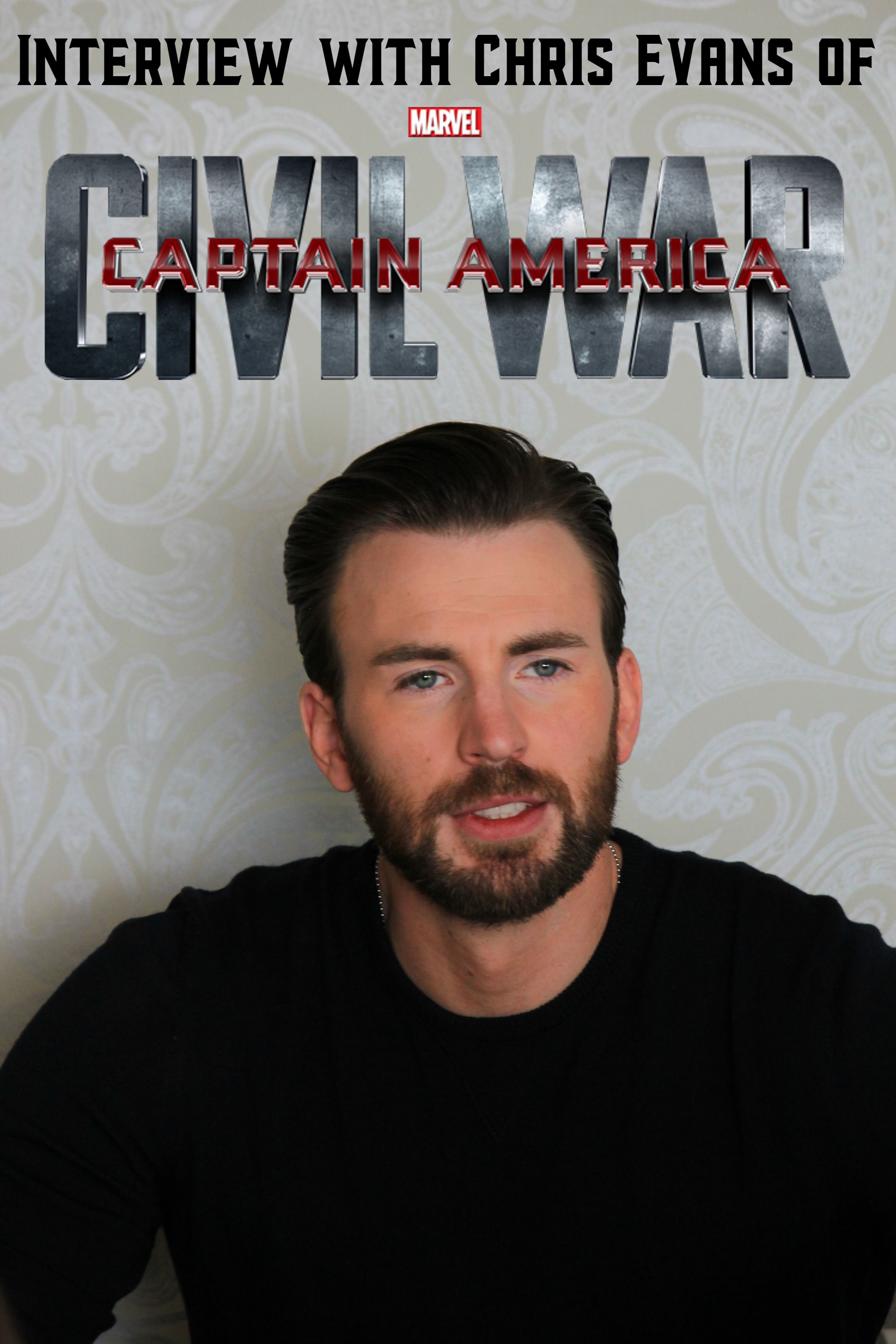 Wallpaper #NkApMZMBJhL2WPba-cXN47 Interview with Captain America Civil Wars Chris Evans Chris Evans