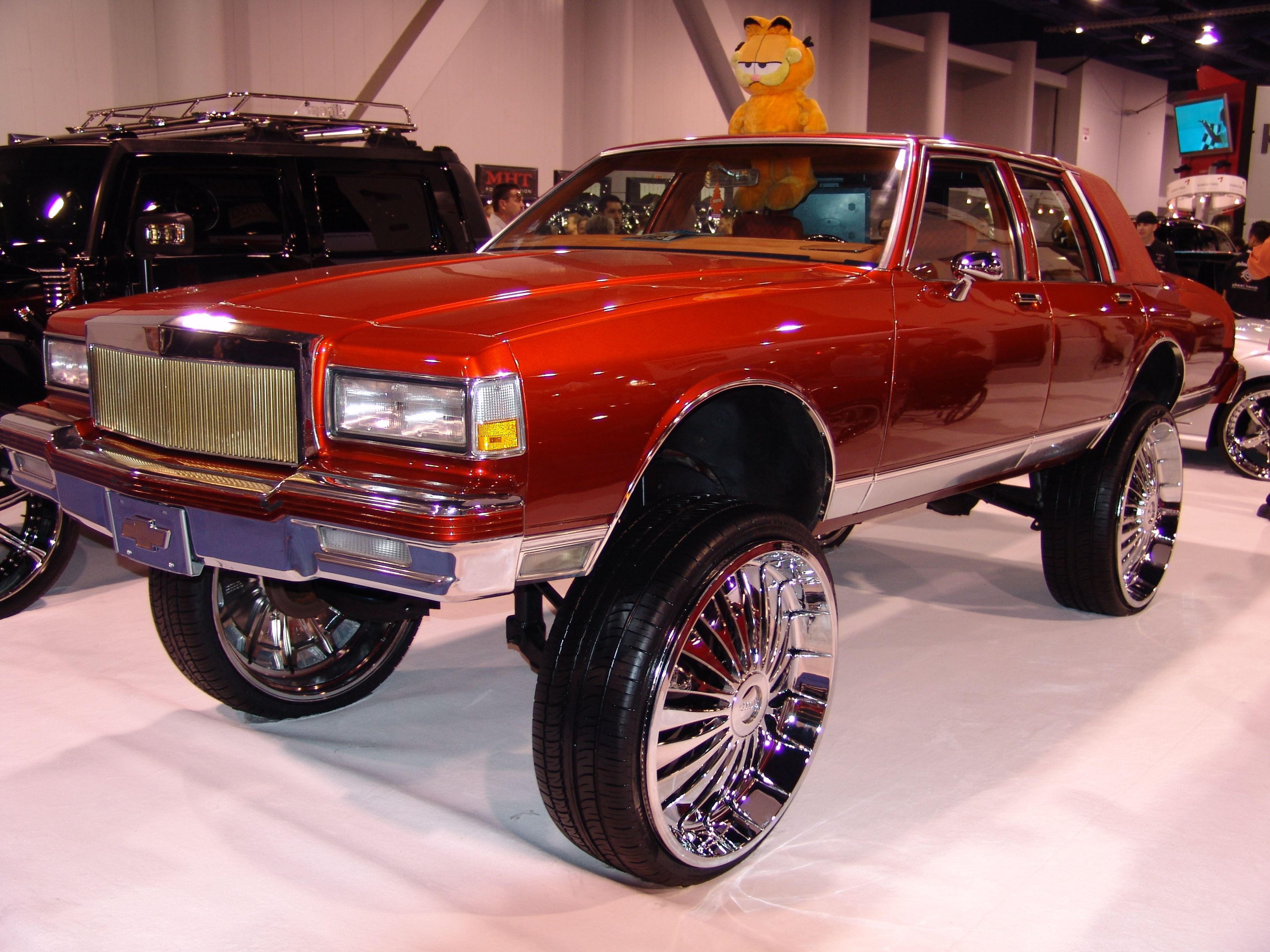 Wallpaper 75859 Taking the 80s Style Box Chevy to the Extreme on 26s Hot Donk HD Wallpaper 75859