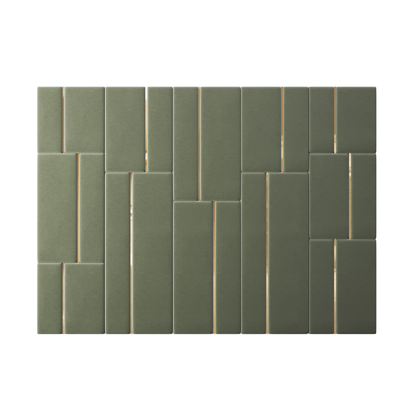 Wallpaper #vWhnF5MBSpphPi3-Og4v259 A Green Tile Wall with Gold Lines on It