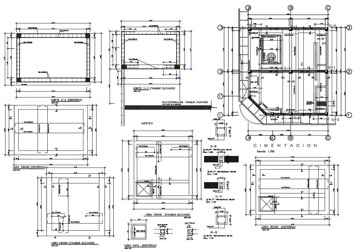 Wallpaper #3GicIZMBSpphPi3-nTDR384 Hotel Foundation Structure in Autocad Which Shows the Roof Slab