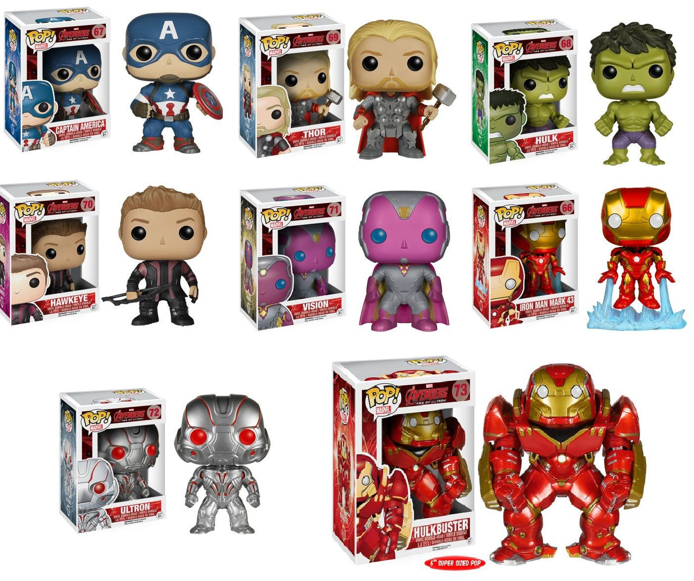 Wallpaper #eqVCOJMBVBiSkHCa3Y0f322 Avengers 2 Age of Ultron Funko Pop Collection Avengers 2 Pop