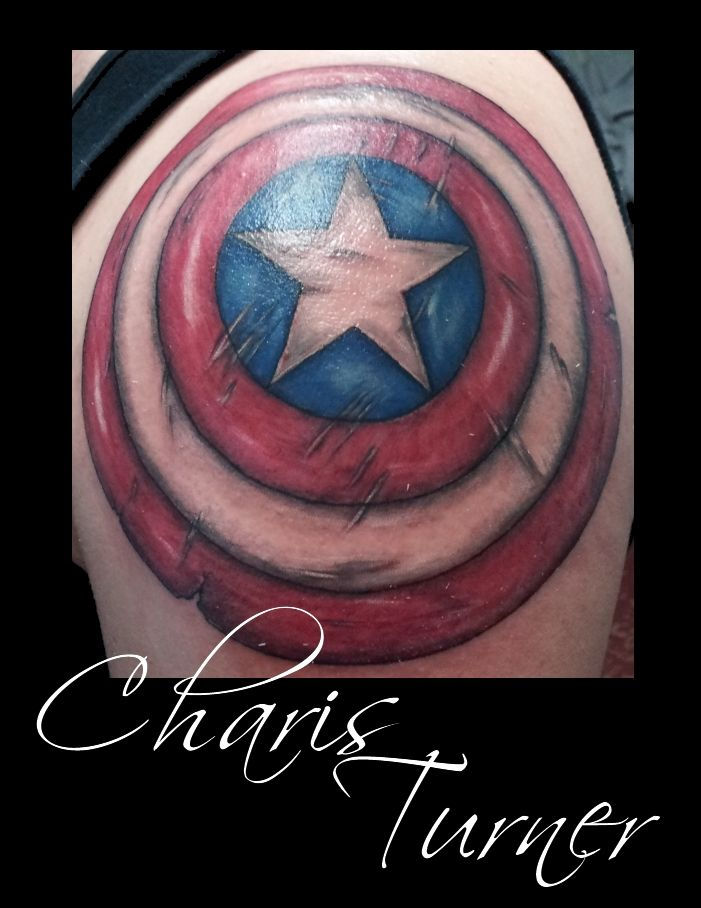 Wallpaper #P5zO4JIBZHQxiYarB7hG164 Captain America Shield Tattoo by Metacharis on Deviantart Captain