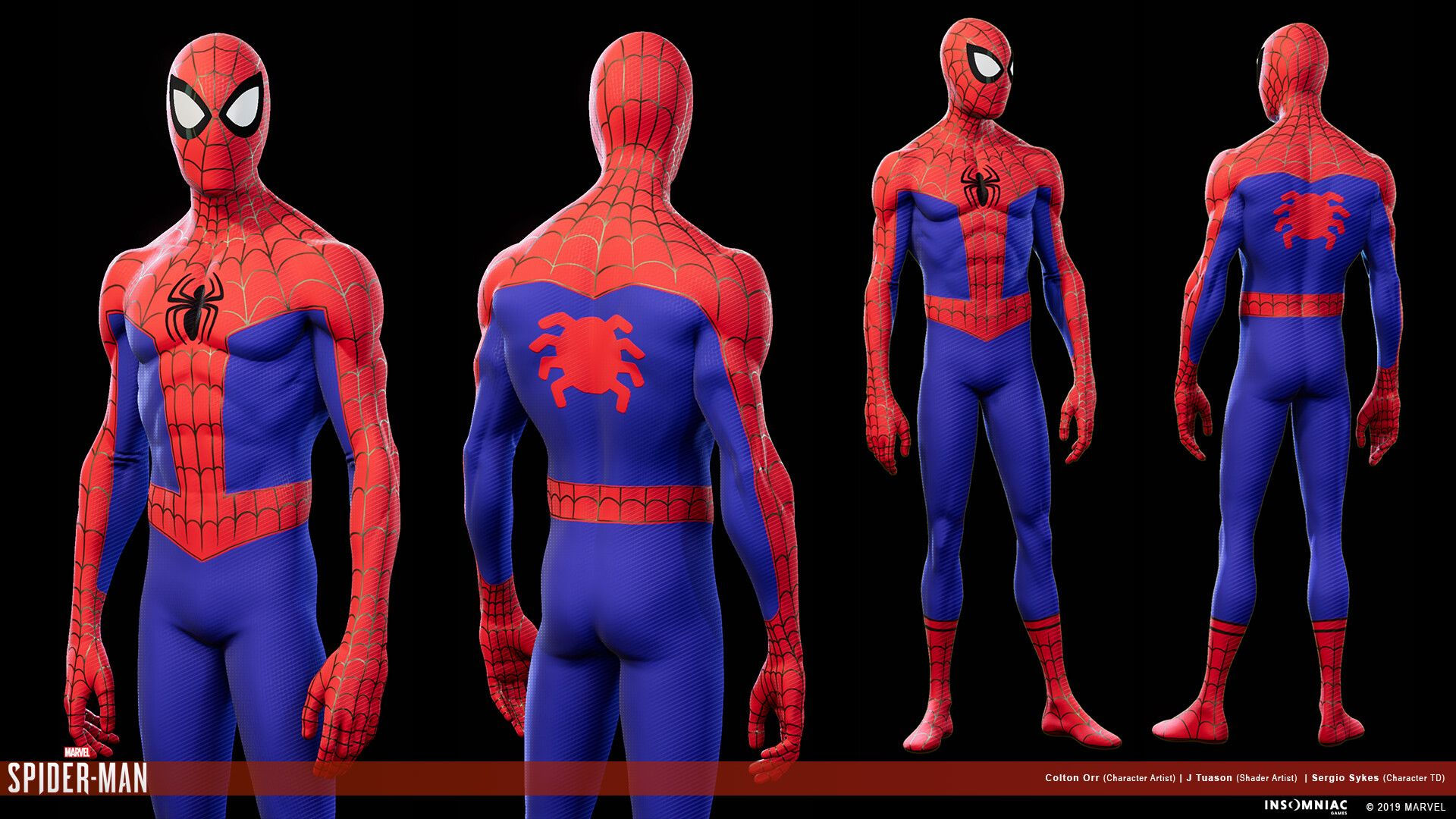 Wallpaper #ZEWolo4B7YBJg1BVc6Dc25 Artstation Marvels Spider Man into the Spider Verse Colton Orr