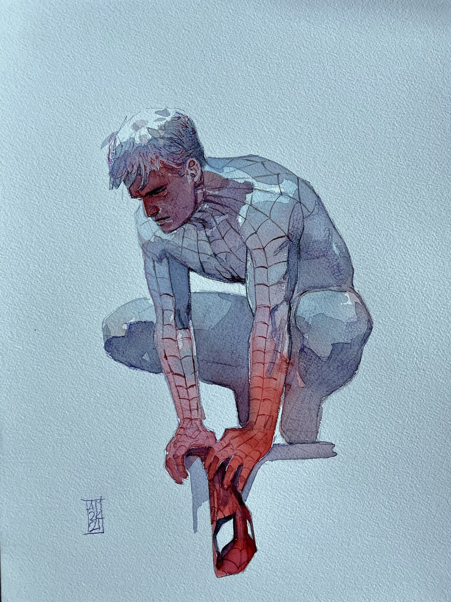 Wallpaper #eUJcPZMBOBpx0NhmQcSl322 Peter Parker by Alex Maleev Spiderman Artwork Spiderman Art