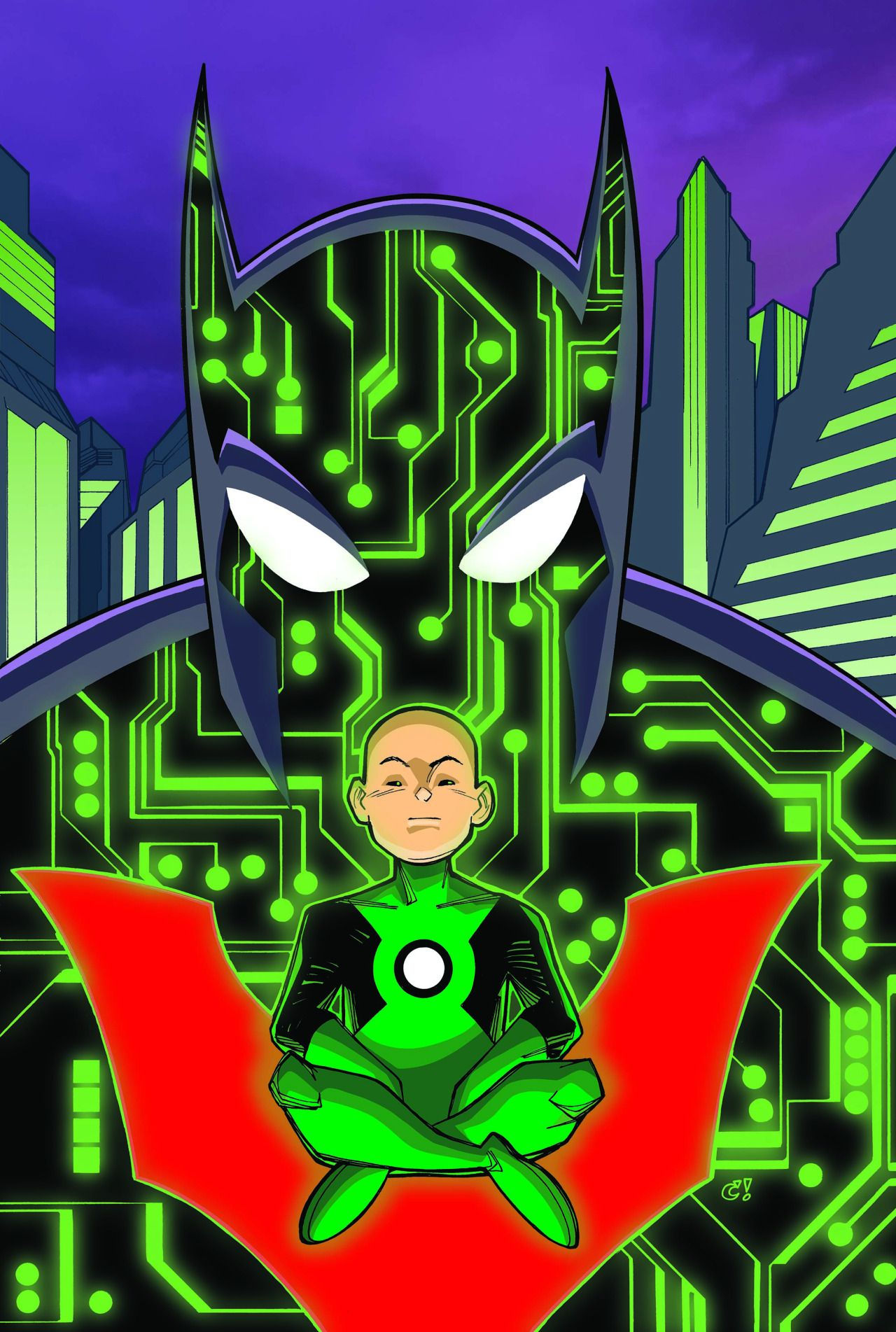 Wallpaper #_RlLHo8BtGB6xQ78eHin21 Batman Beyond 4 Green Lantern Variant Cover by Craig Rousseau