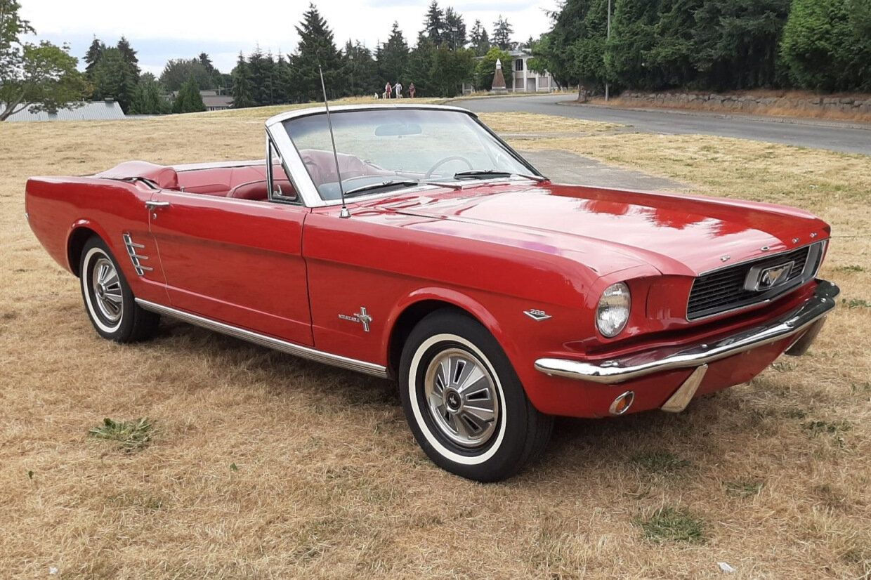 Wallpaper #gz9aPJMBLiIJ4c9OqZF590 For Sale 1966 Ford Mustang Convertible Candy Apple Red 289ci V8 3