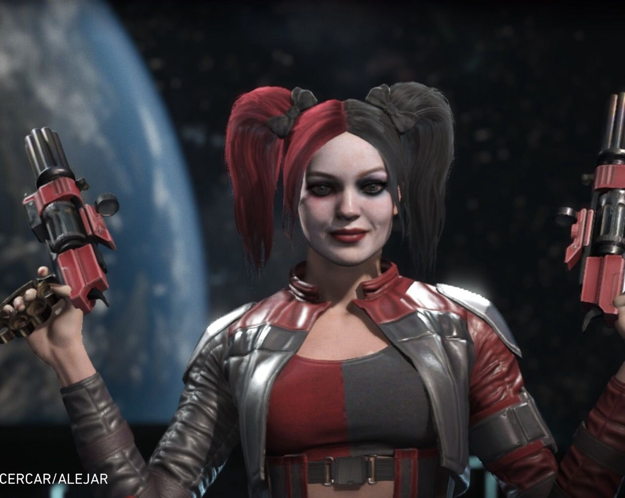 Wallpaper #4b84f Womens Deluxe Harley Quinn Jumpsuit Costume