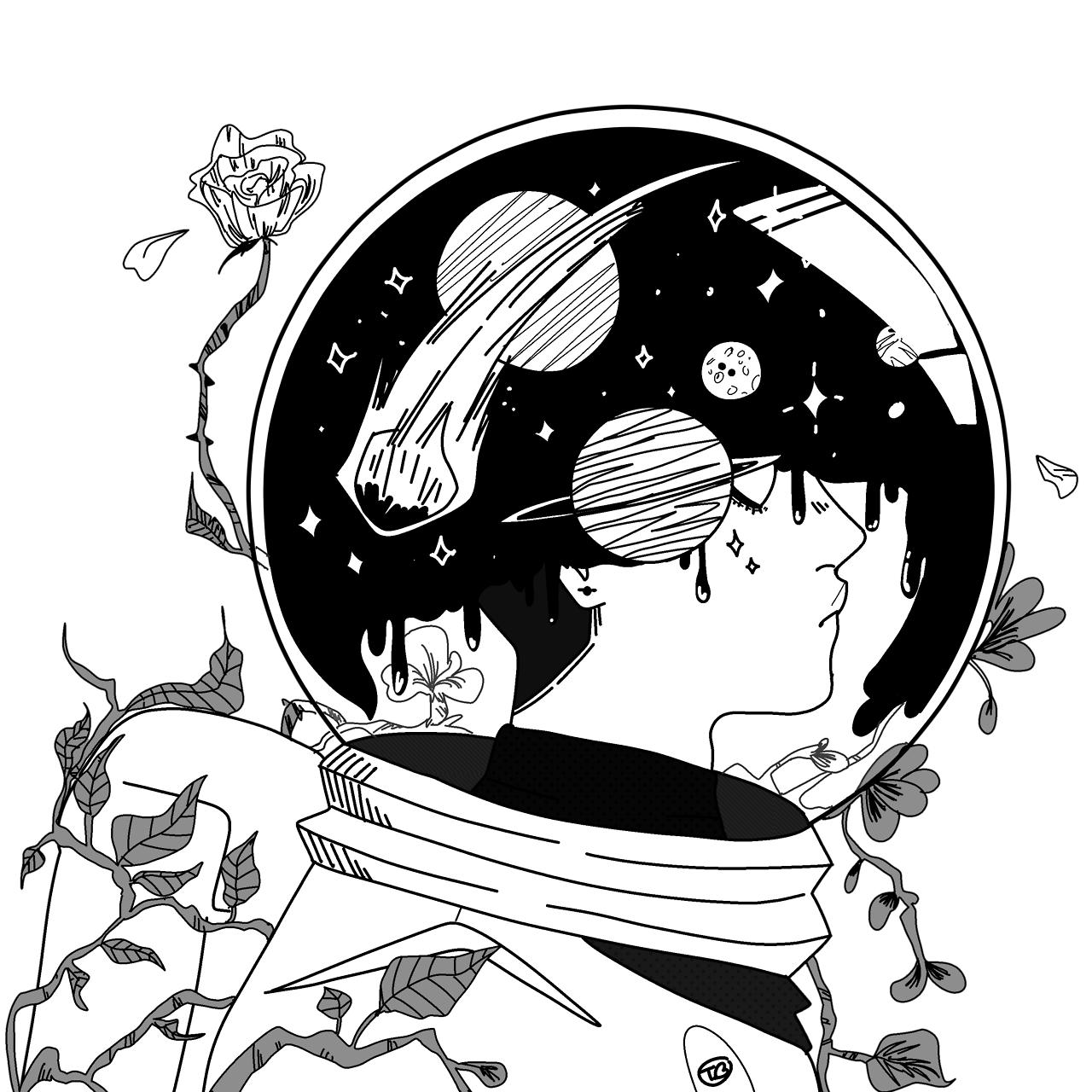 Wallpaper #PV7nMpMBborbLbczbmCQ399 Toastybumblebee Space Inside on My Redbubble Space Drawings