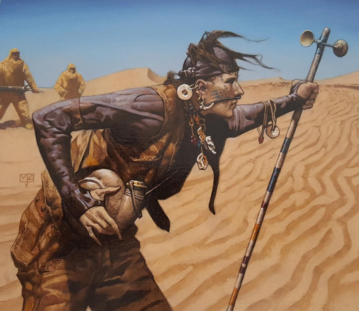 Wallpaper #3YJFQJMB0GiFKesMK8Bn91 Dune Art Dune Artwork Dune Fan Art