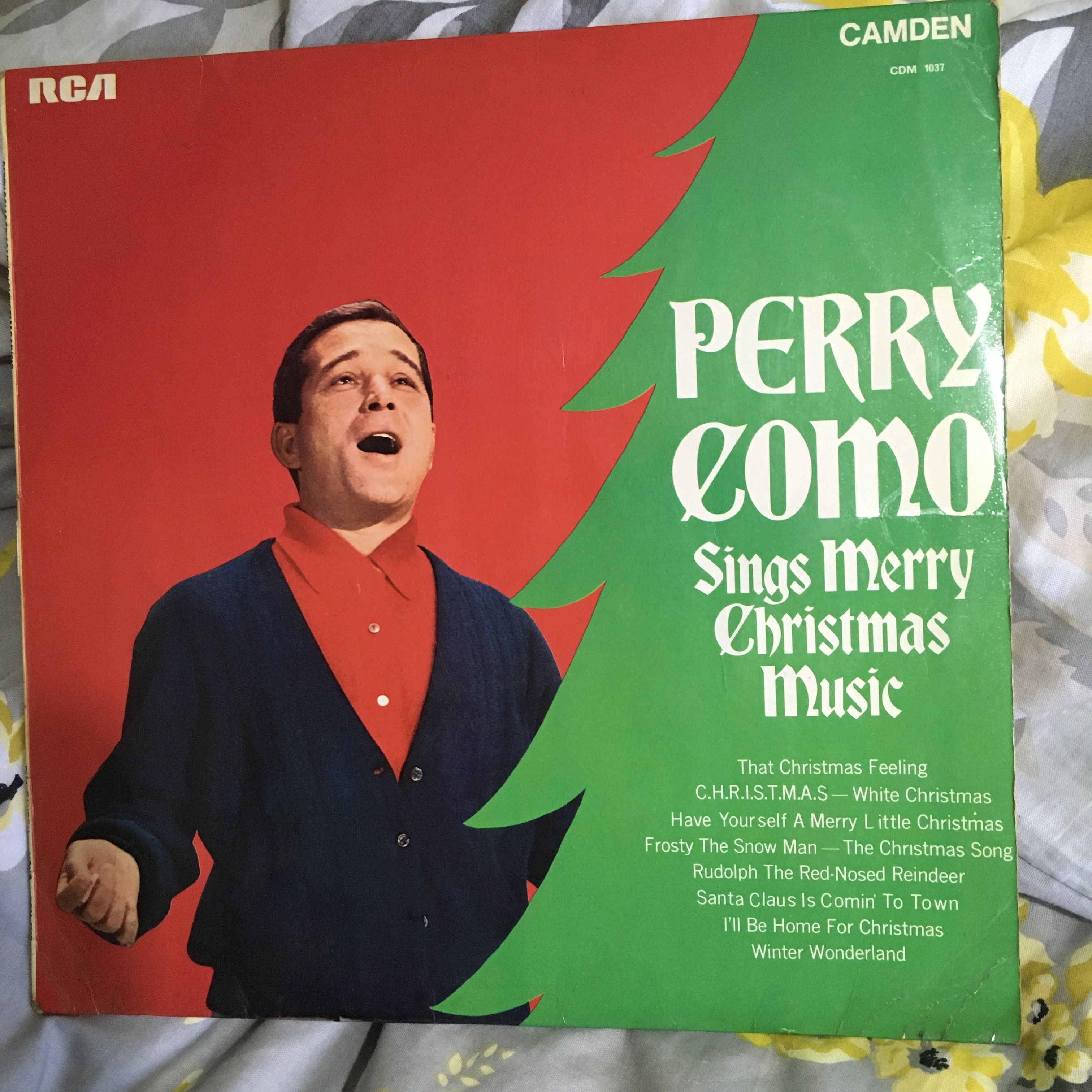 Wallpaper #vDGxNZMB5zzyi_yYmFdh269 The Definitive Christmas Album in Our Household Perry Como Sings Merry