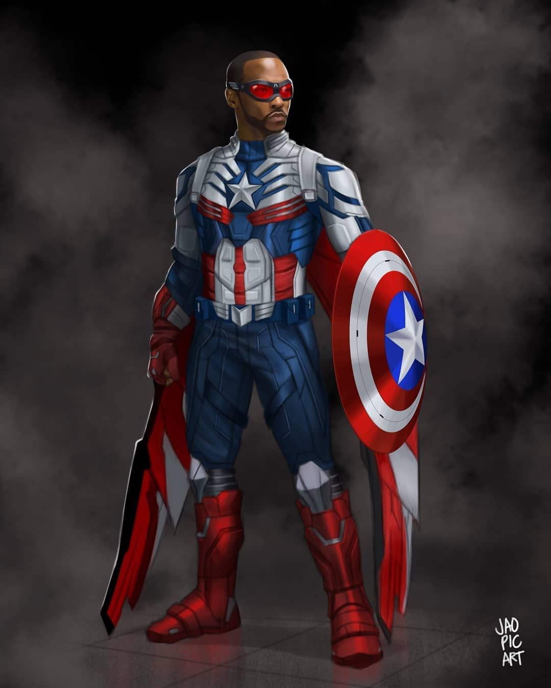 Wallpaper #GzHRNZMB5zzyi_yYiViU117 Not Mine but I Like It Art by Jao Picart Capitao America Fantasia