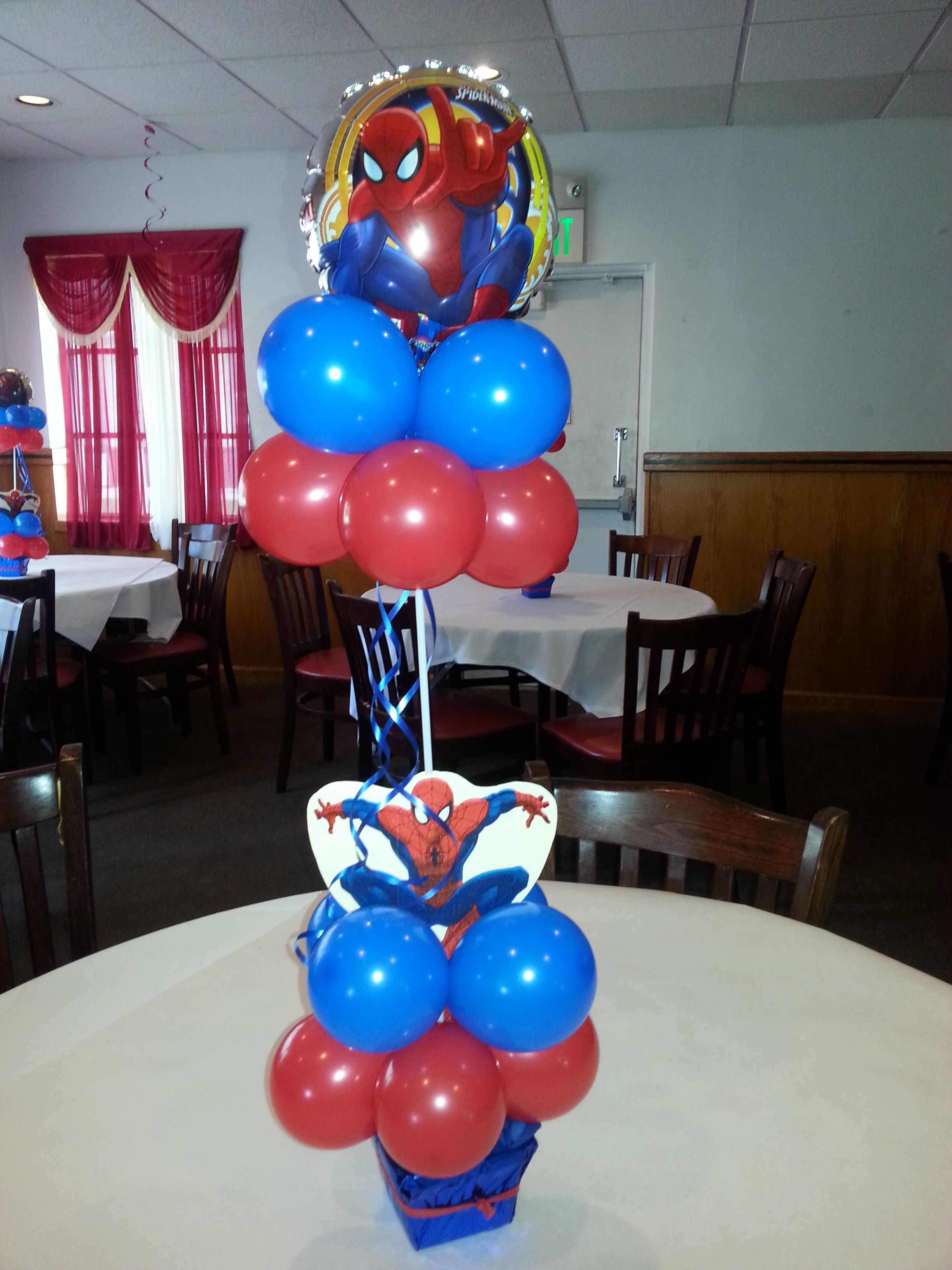 Wallpaper #MDHaNZMB5zzyi_yY3VhD59 Spiderman Theme Balloon Centerpieces by Extra Pop by Yolanda Balloon