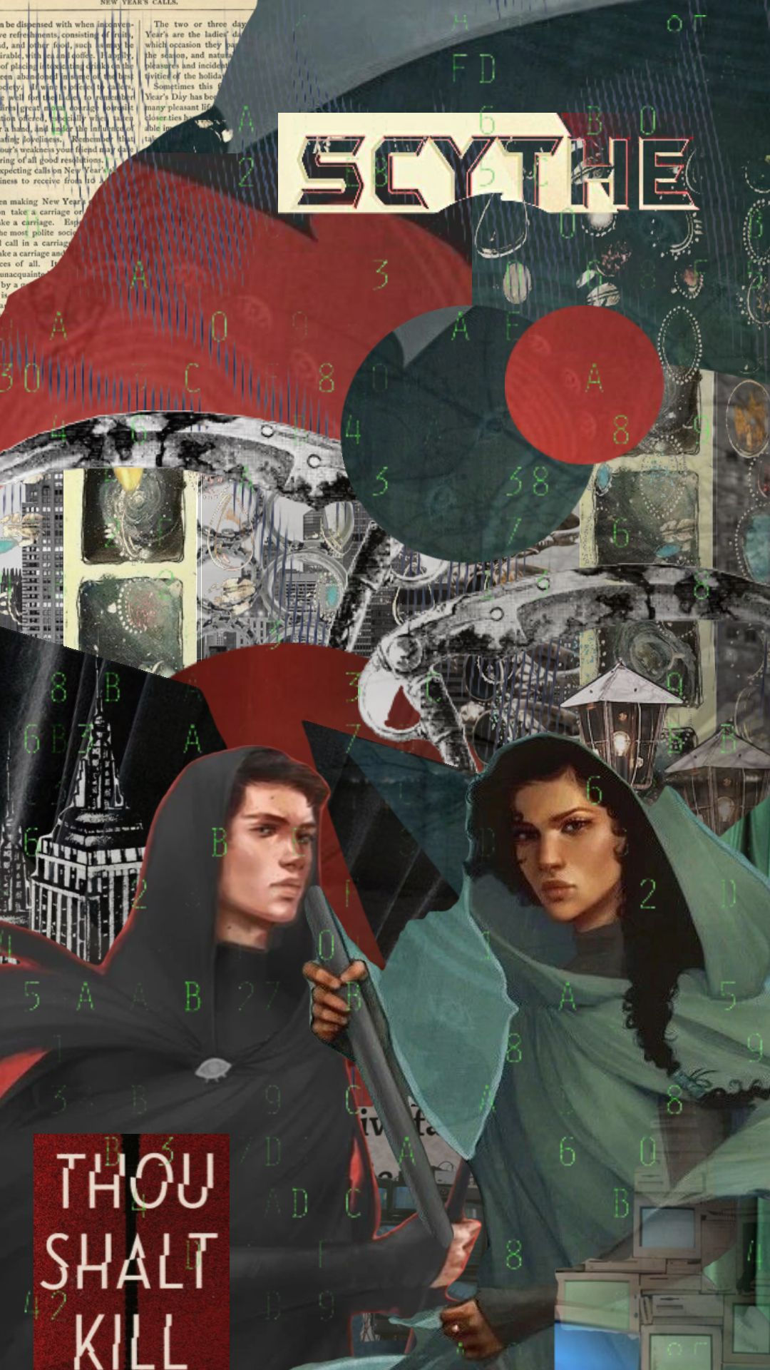Wallpaper #IupSVZMBlwTYPL18og2A263 Scythe Books Aesthetic Collage Moodboard Red in 2022 Picture