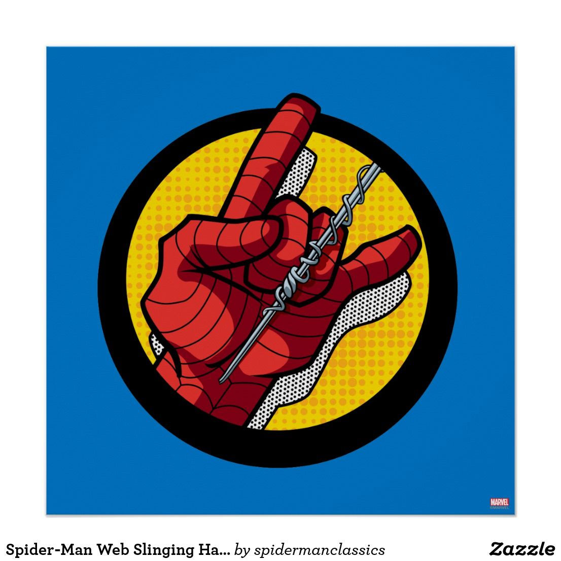 Wallpaper #IFIgNpMBMJD5Jq7_5wkV1 Spider Man Web Slinging Hand Icon Poster Spiderman Poster