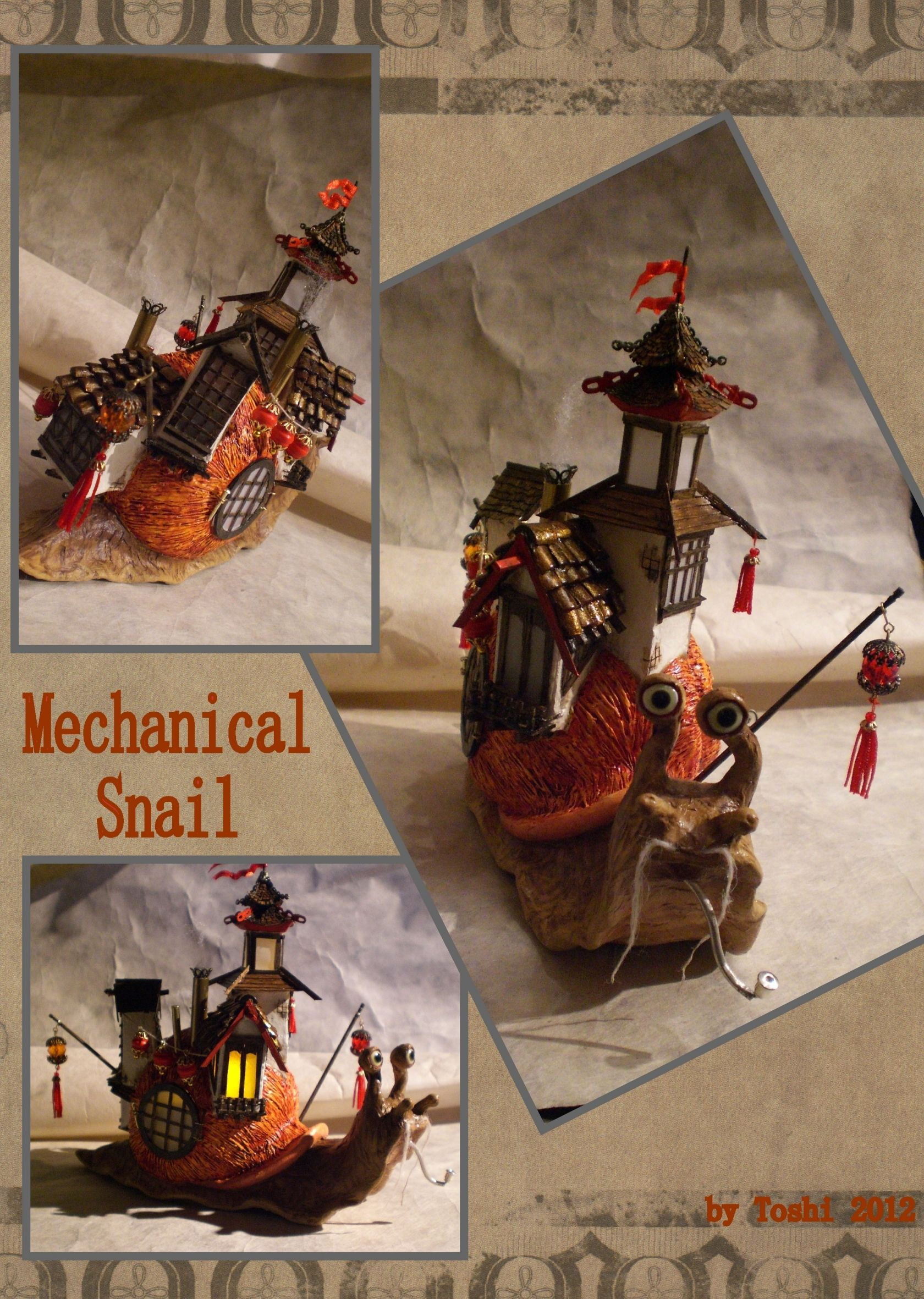 Wallpaper #7DE0NZMB5zzyi_yYk1WD244 Mechanical Snail Snail Mechanic Deviantart