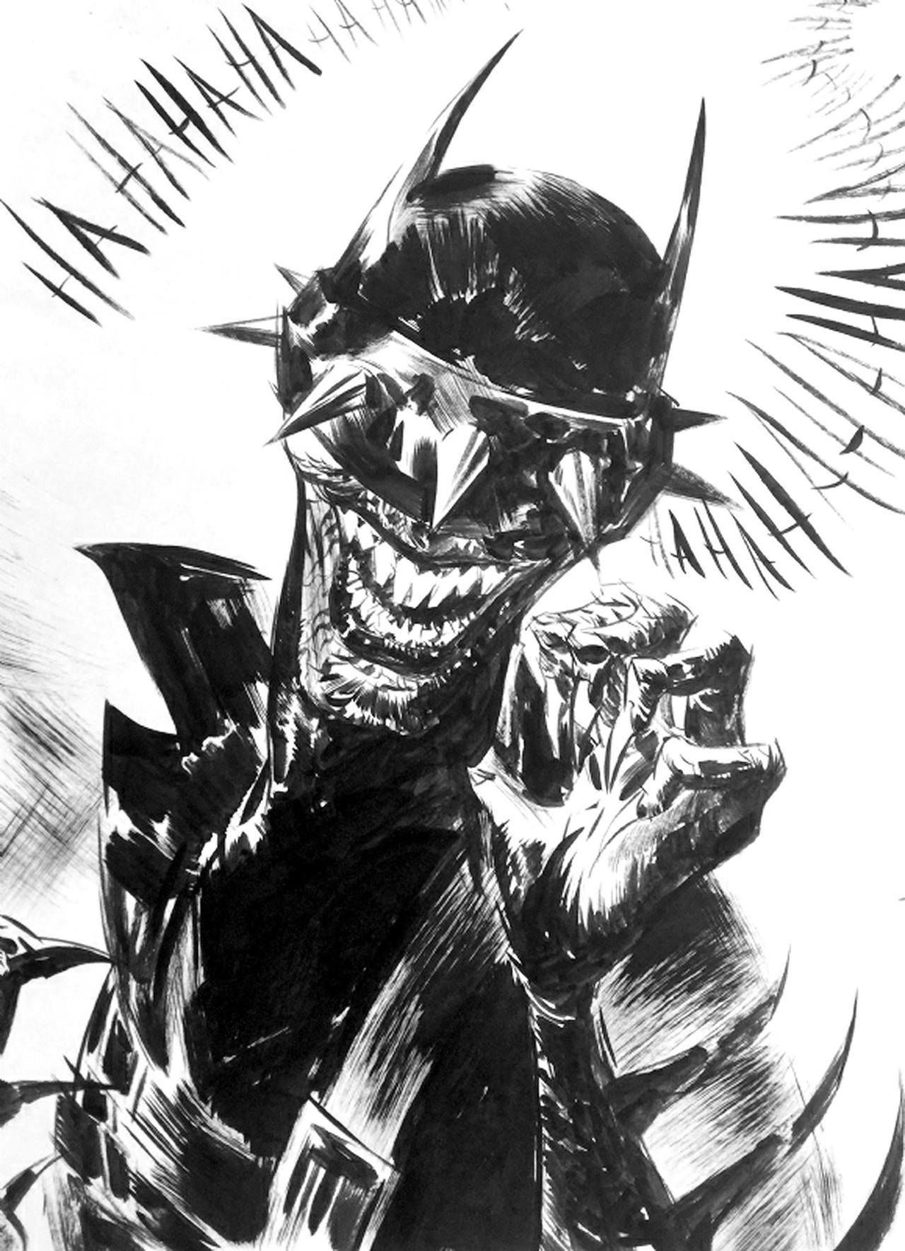 Wallpaper #1xlgHY8BtGB6xQ782XYc49 The Batman Who Laughs Last by Jae Lee Joker Art Batman Joker Batman