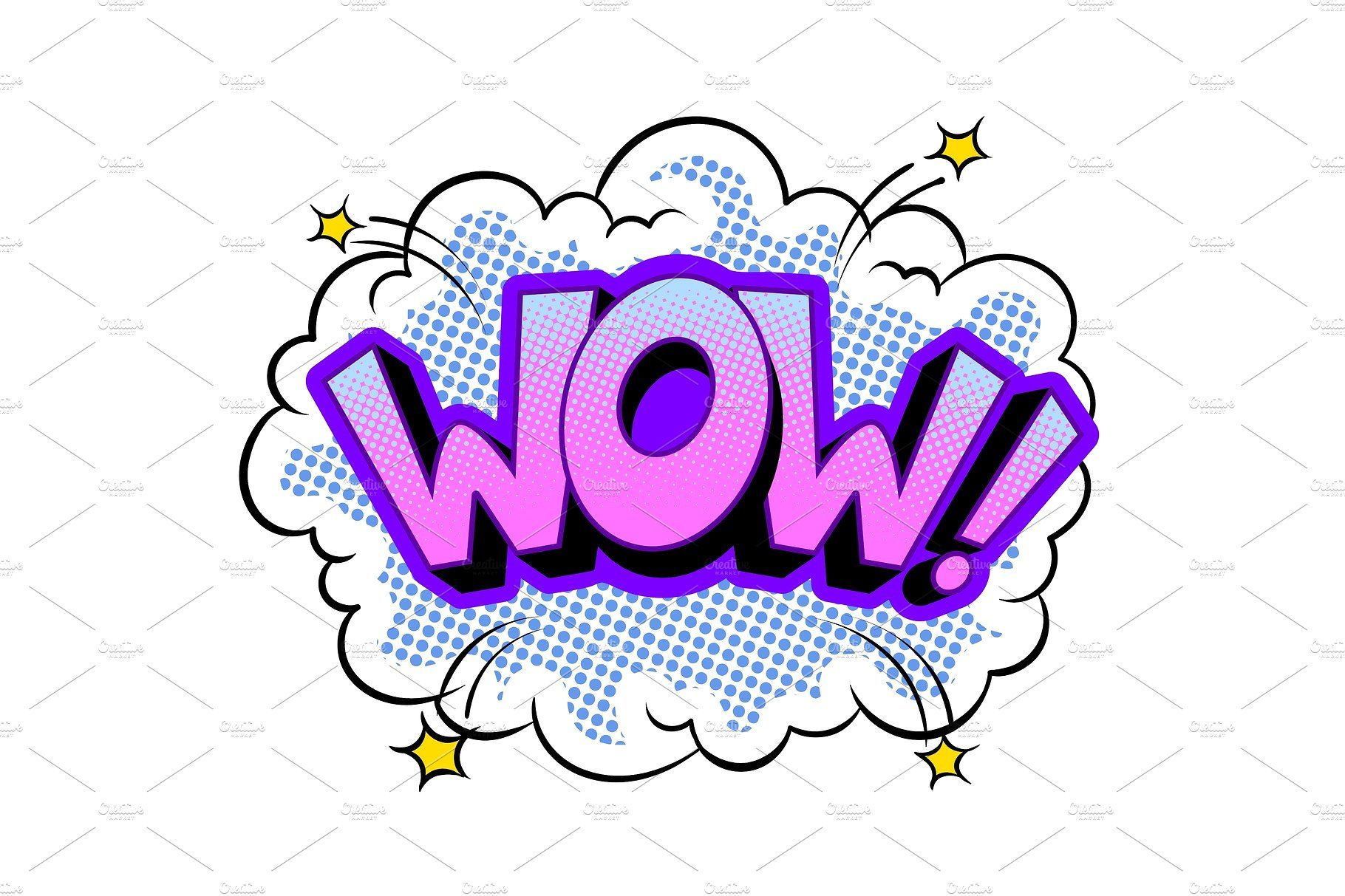 Wallpaper #nWdA85IBSpphPi3-JnTg278 Wow Word Comic Book Pop Art Vector Illustration Pop Art Comic Wow