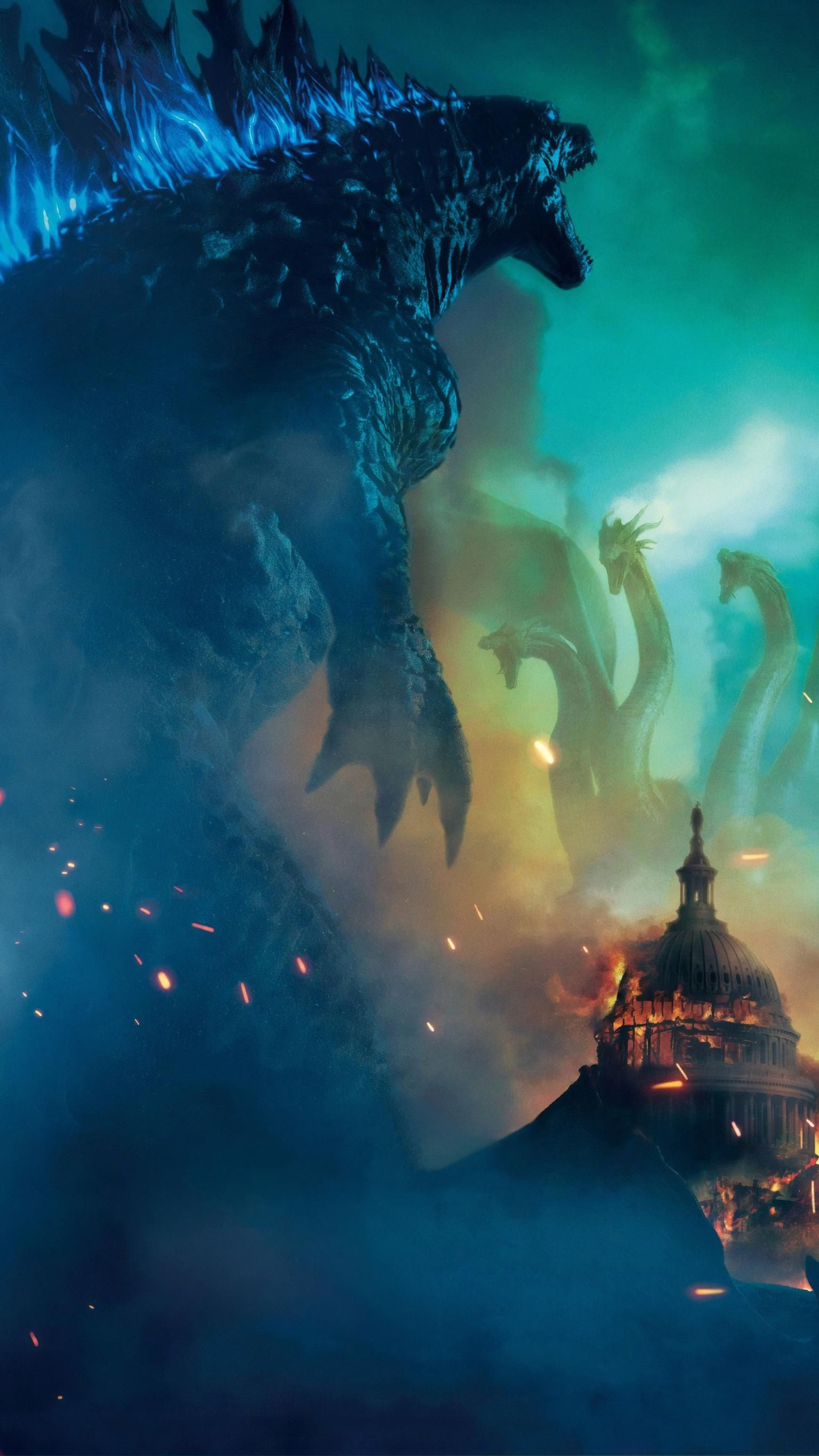 Wallpaper #1u_fTJMBMN-XEVvVqz47196 Godzilla King of the Monsters 2019 Phone Wallpaper Moviemania