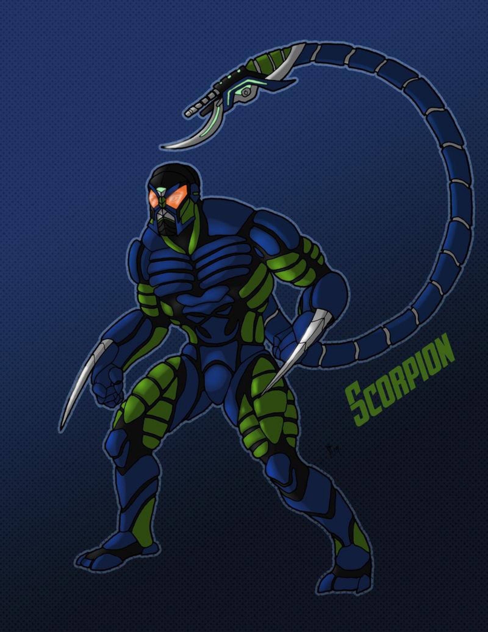 Wallpaper #YPQzOZMBKFX8bn3rnnbQ2 Marvel Scorpion Alternate Colors by Greaperx666 on at Deviantart